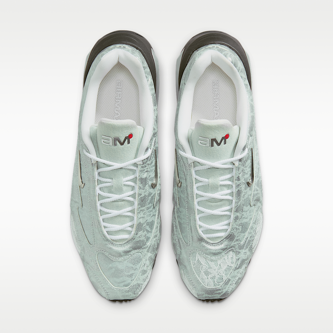 Nike Air Max sneaker Wit/Zwart/Zwart/Metallic Silver