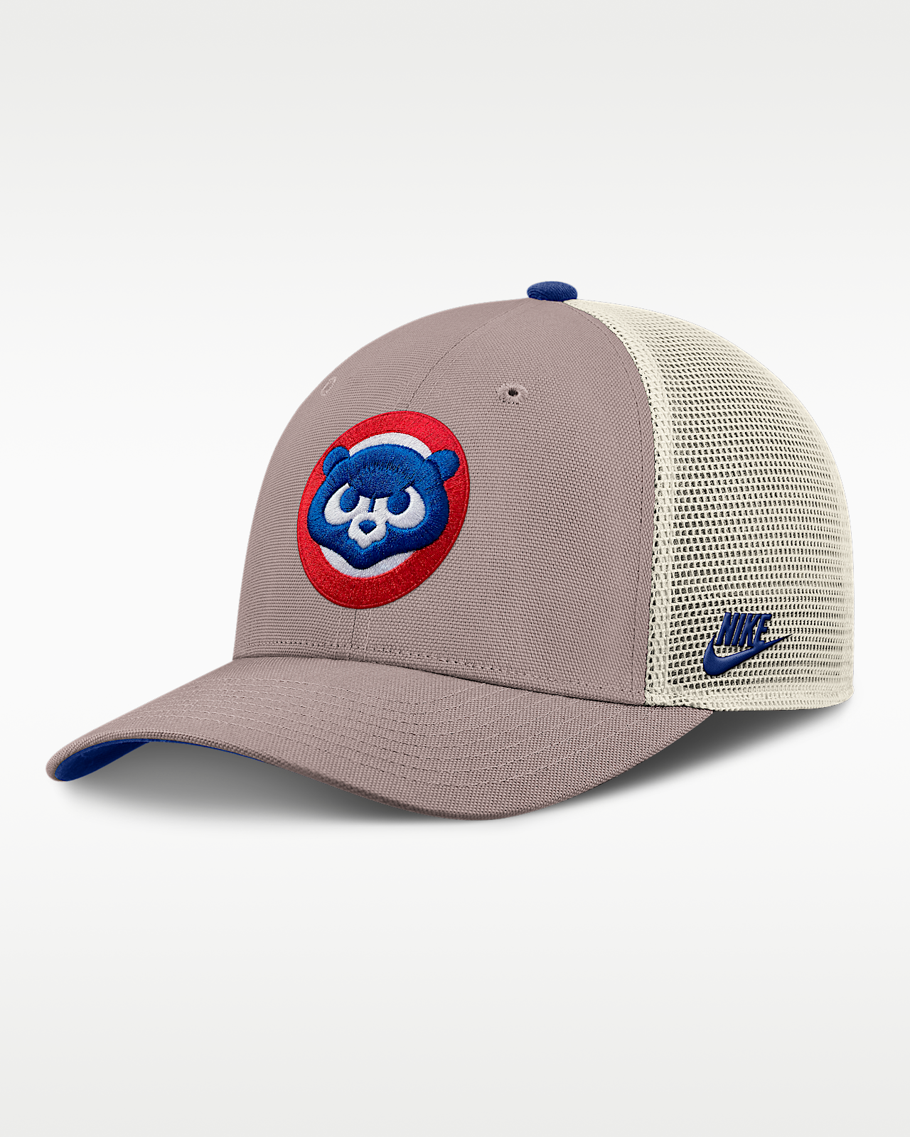 Мужские  Chicago Cubs Cooperstown Rise Nike MLB Adjustable Trucker Hat