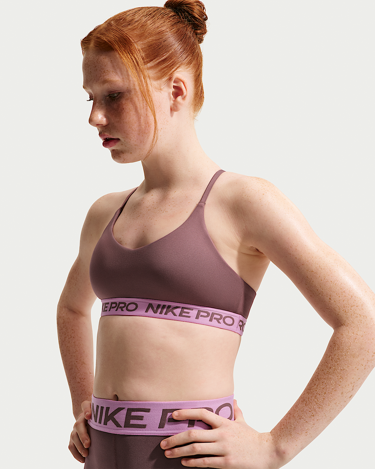 Детские  Nike Pro Big Kids' (Girls') Indy Bra