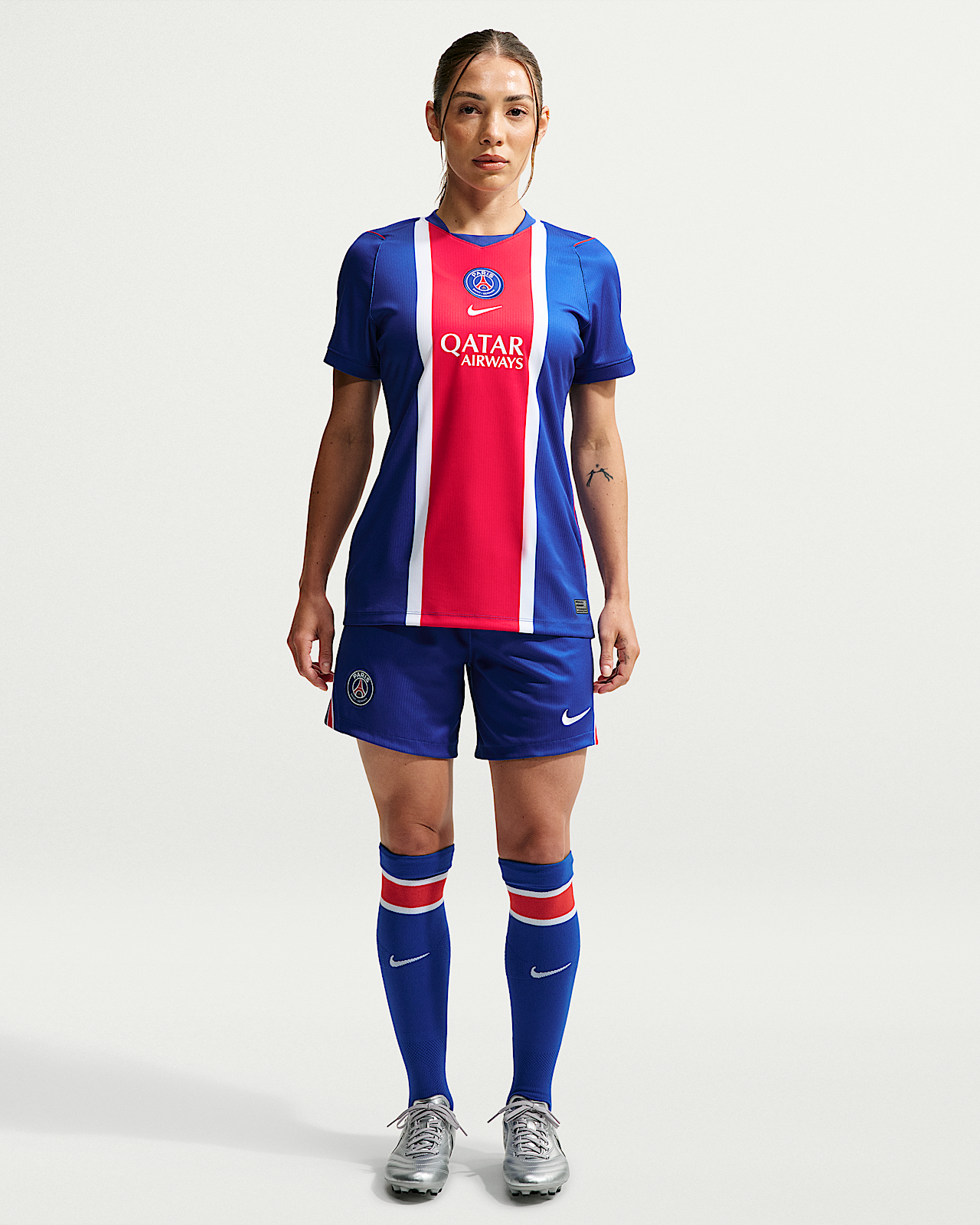 Женские шорты Paris Saint-Germain 2026/27 Stadium Home Nike Dri-FIT Soccer Replica Shorts