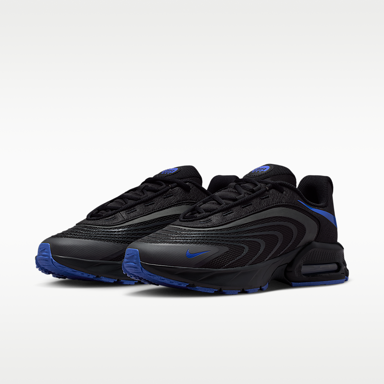 Nike Air Max sneaker Dark Smoke Grey/Zwart/Racer Blue