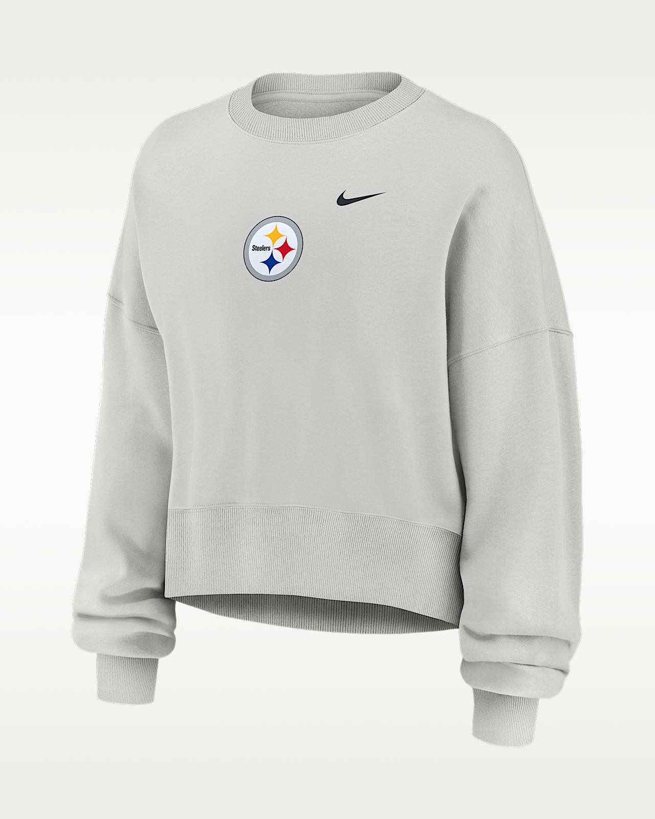 Женские  Pittsburgh Steelers Primetime Phoenix Nike NFL Oversized Pullover Crew