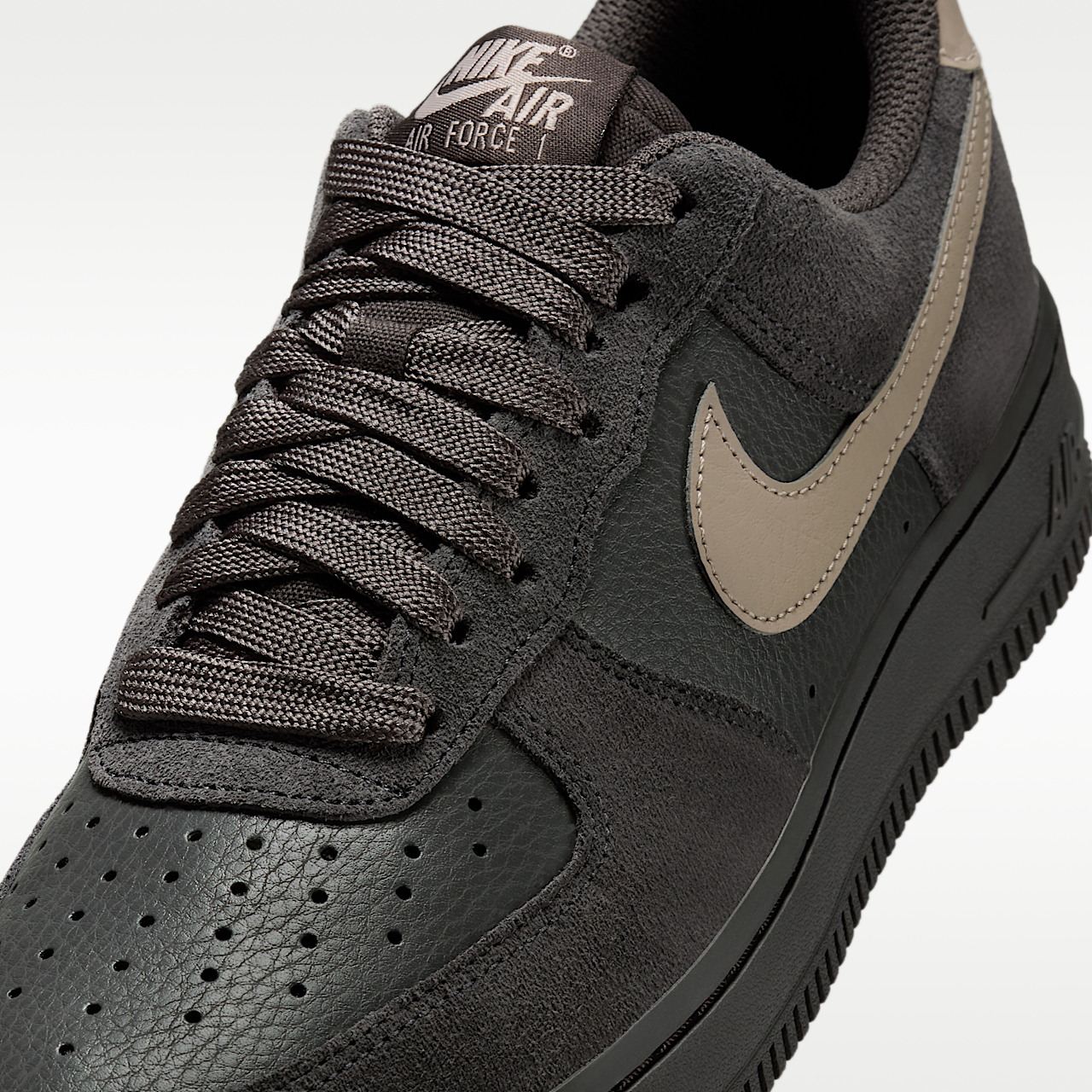 Nike Air Force 1 sneaker Medium Ash/Off Noir/Malt