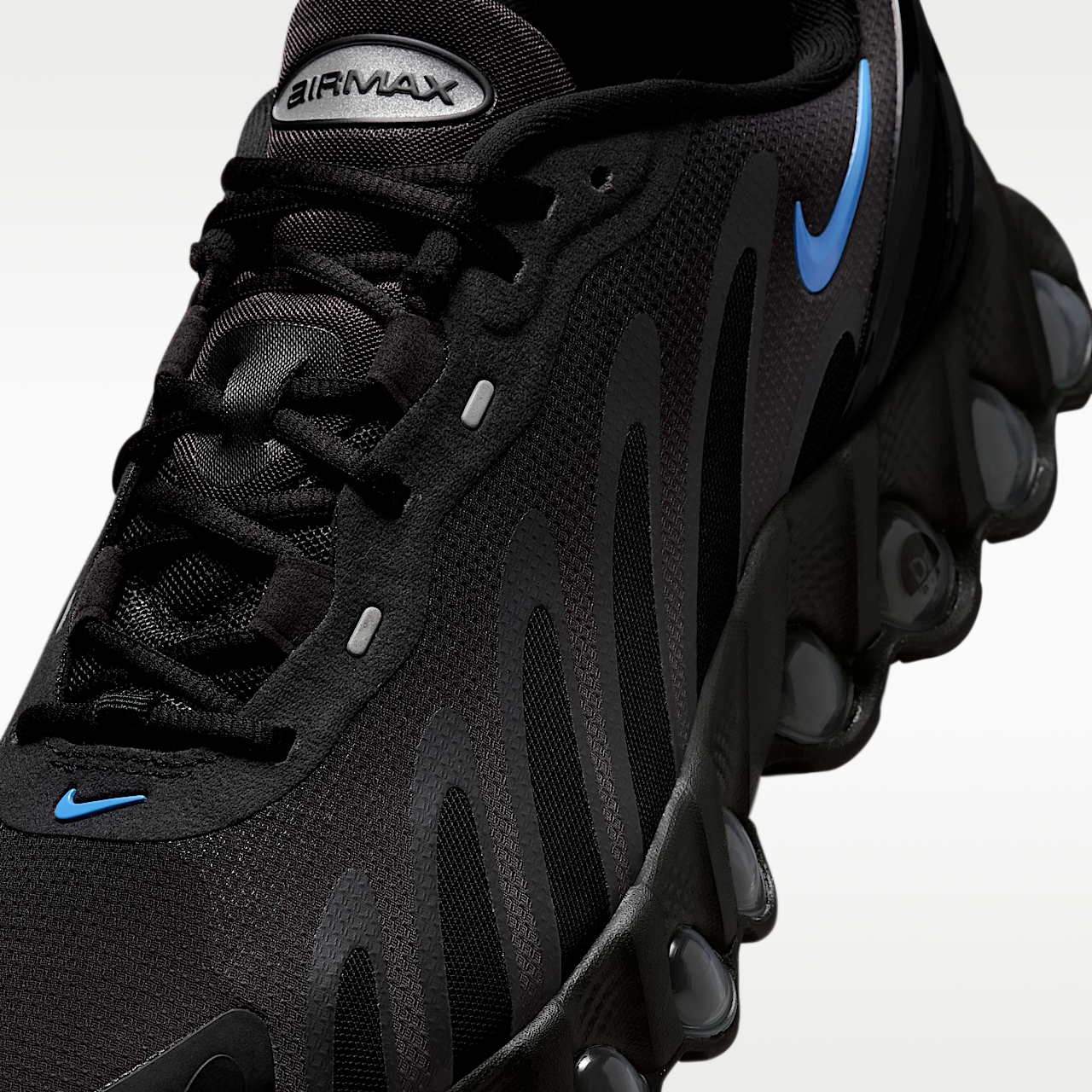 Nike Air Max DN sneaker Zwart/Cool Grey/Wolf Grey/University Blue