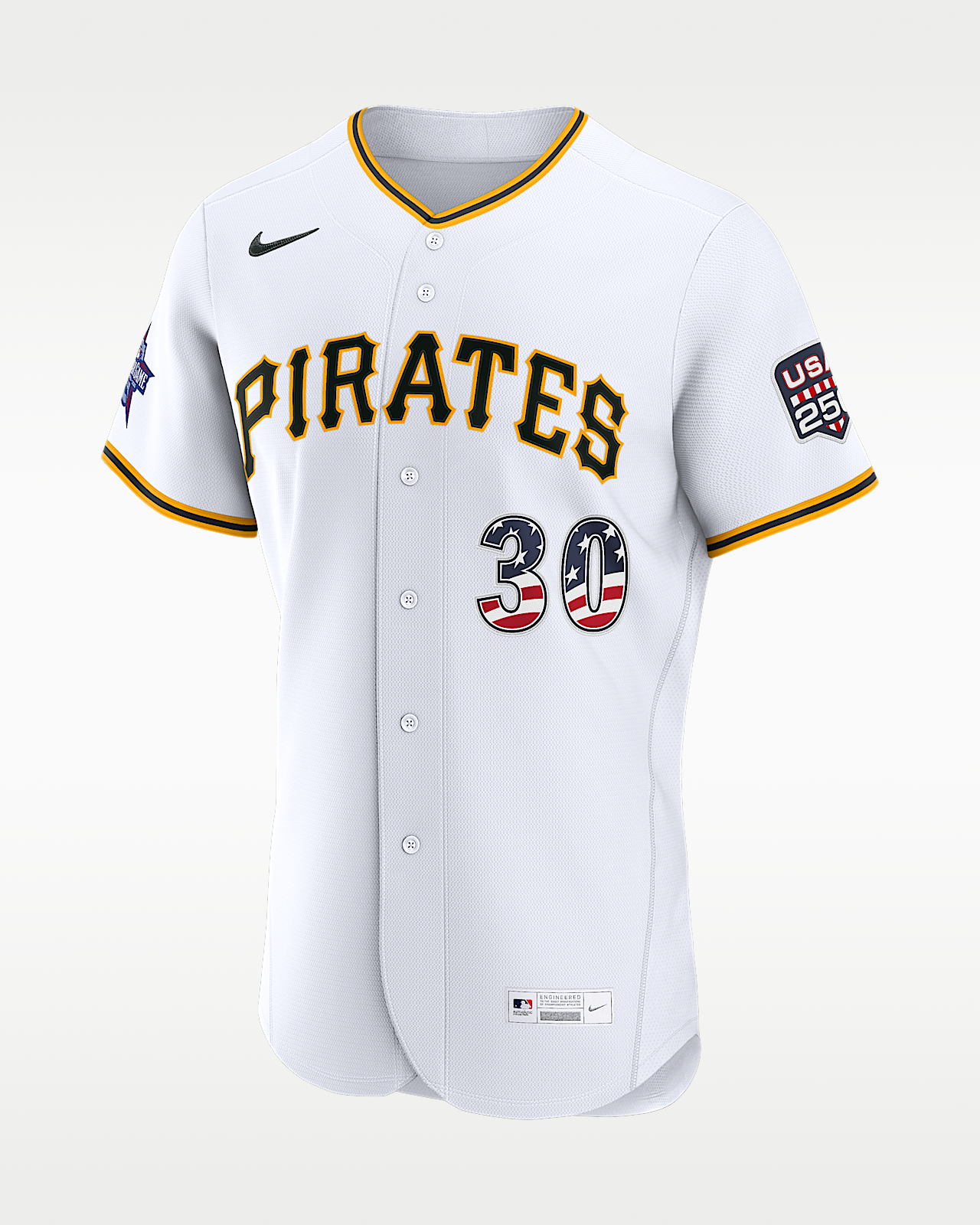 Мужские джерси Paul Skenes Pittsburgh Pirates 2026 All-Star Game Nike MLB Authentic Jersey