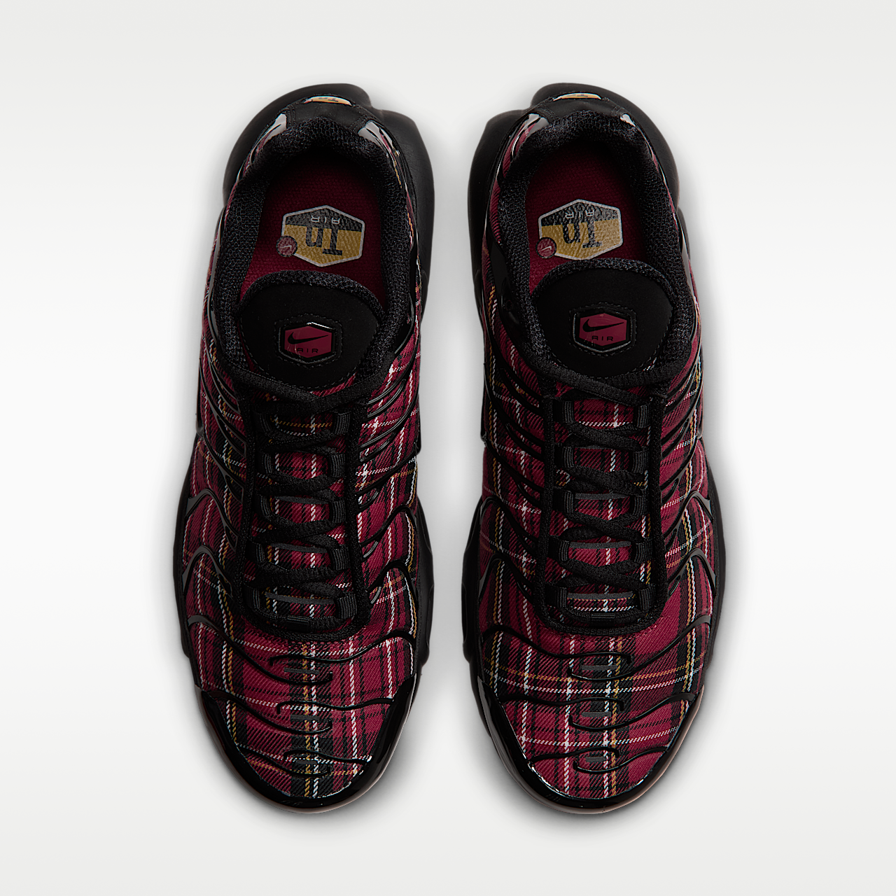 Nike Air Max Plus sneaker Tough Red/Wit/Yellow Ochre/Zwart