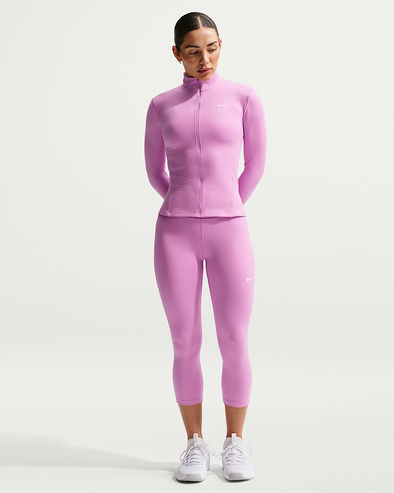 Женские тайтсы Nike One High-Waisted Crop Leggings