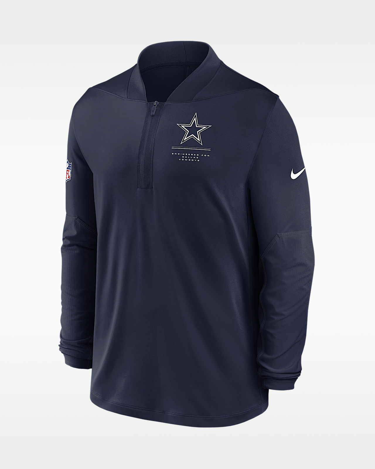 Мужские  Dallas Cowboys Sideline Nike Dri-FIT NFL 1/2-Zip Top