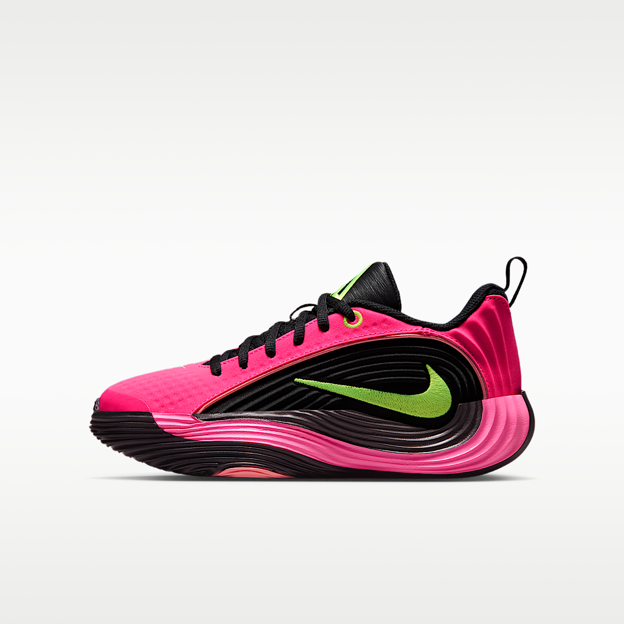 Nike  sneaker Hyper Pink/Oracle Pink/Zwart/Volt