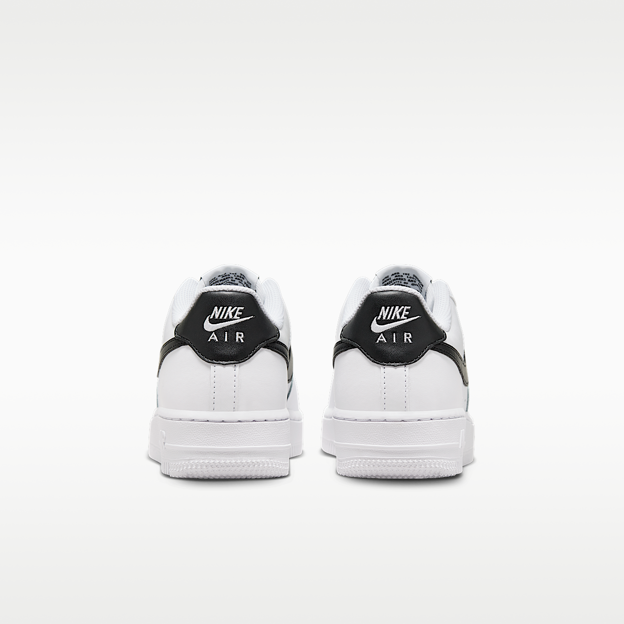 Nike Air Force 1 sneaker Wit/Zwart
