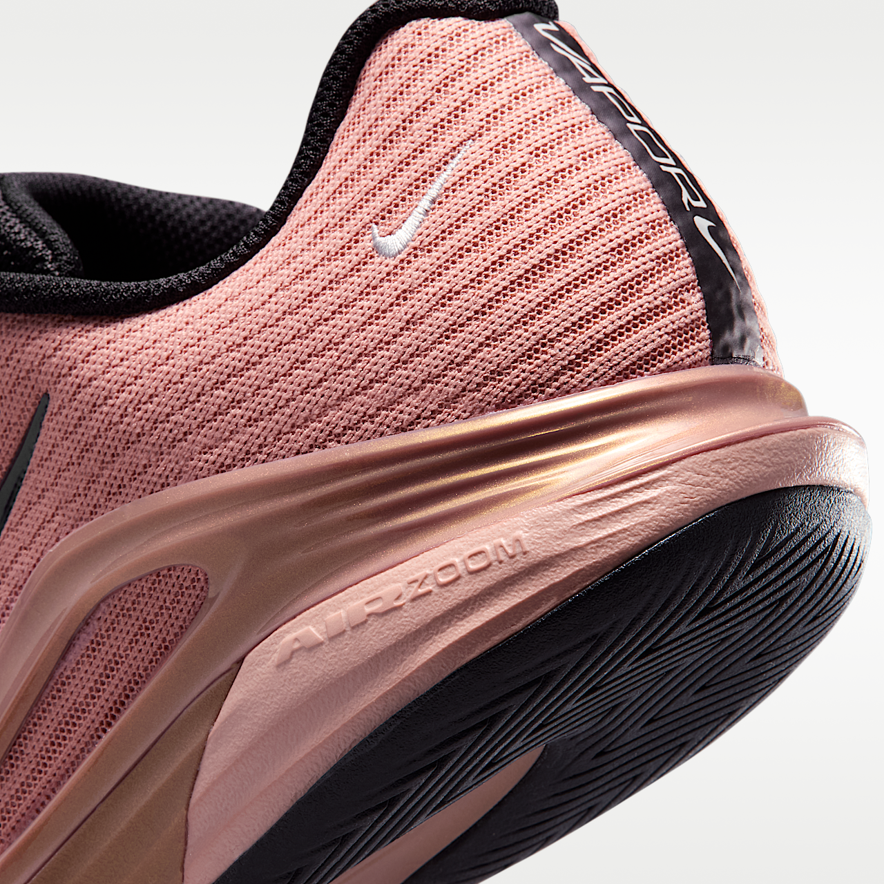 Nike  sneaker Metallic Red Bronze/Pure Platinum/Zwart