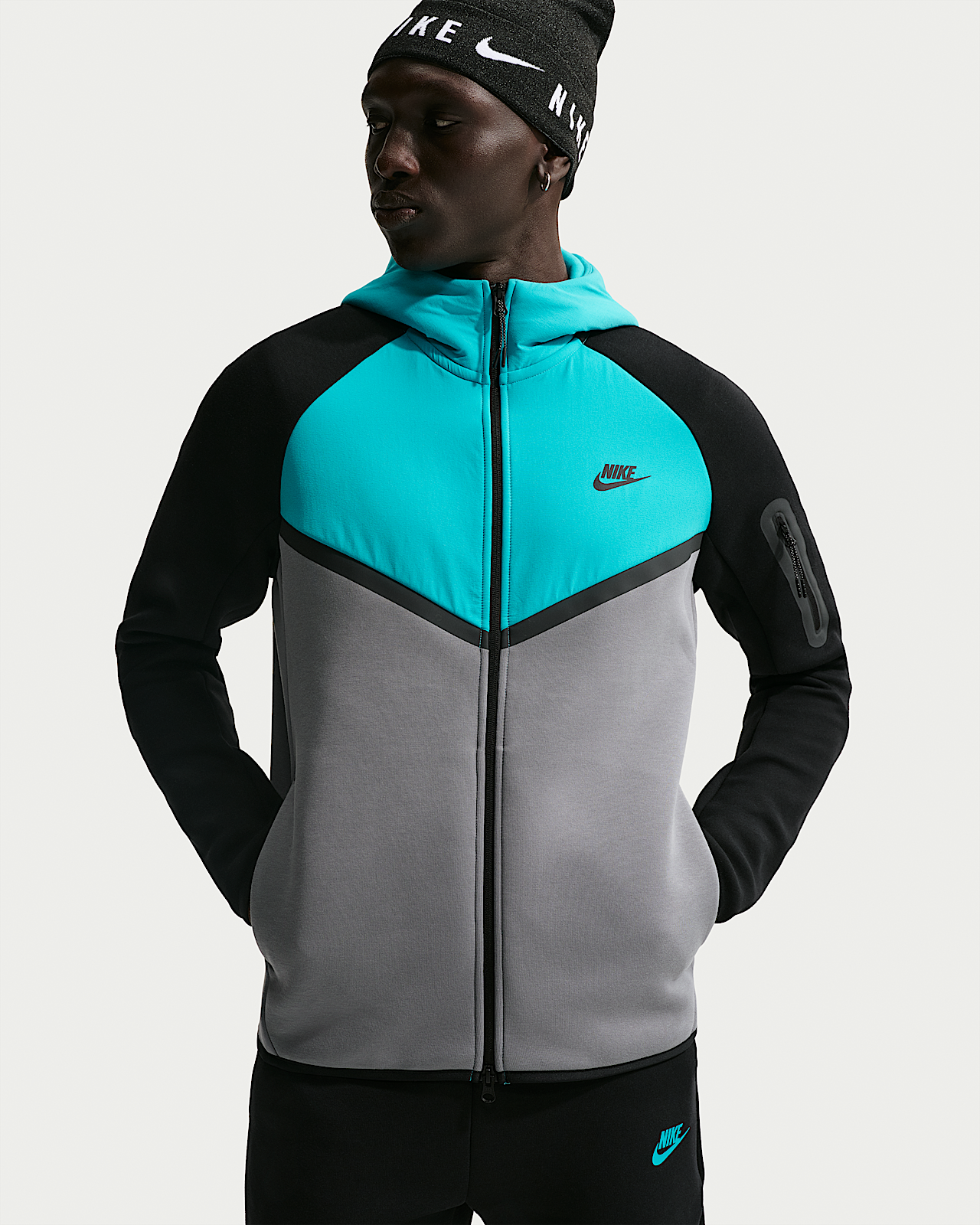 Мужская куртка Nike Tech Fleece Windrunner Full-Zip для бега