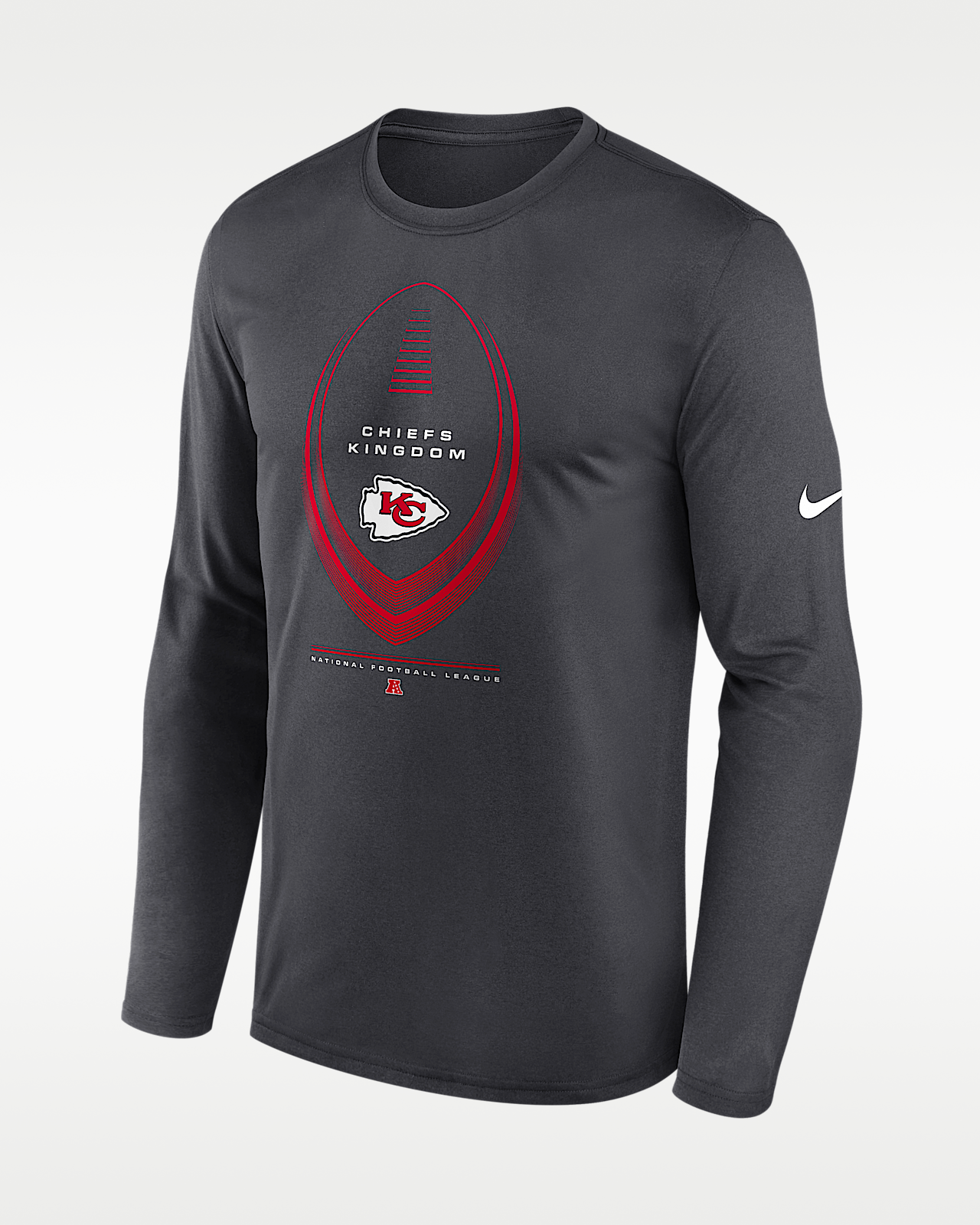 Мужская футболка Kansas City Chiefs Legend Icon Nike Dri-FIT NFL Long-Sleeve