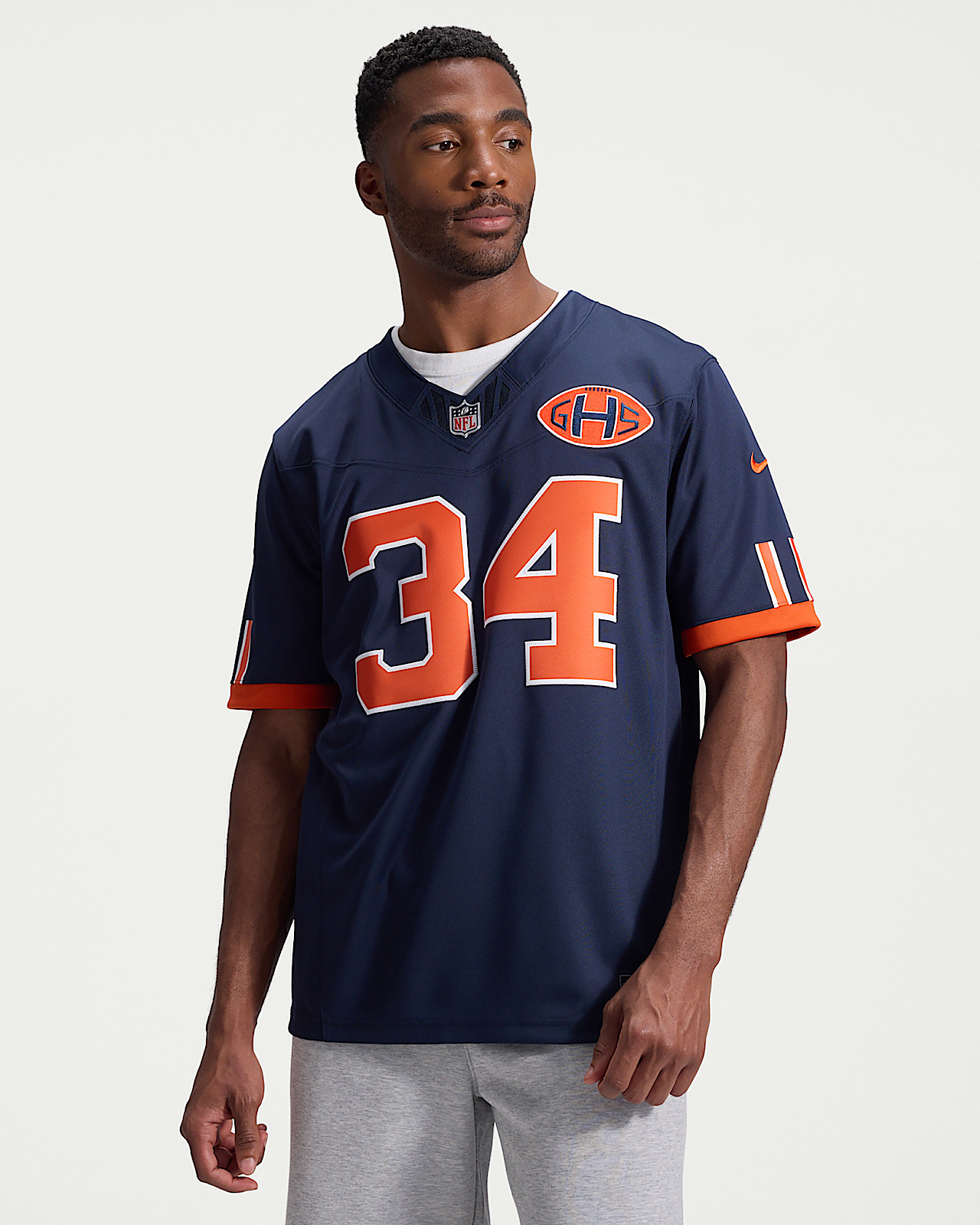 Мужские джерси Walter Payton Chicago Bears Rivalries Collection Nike Dri-FIT NFL Limited Jersey