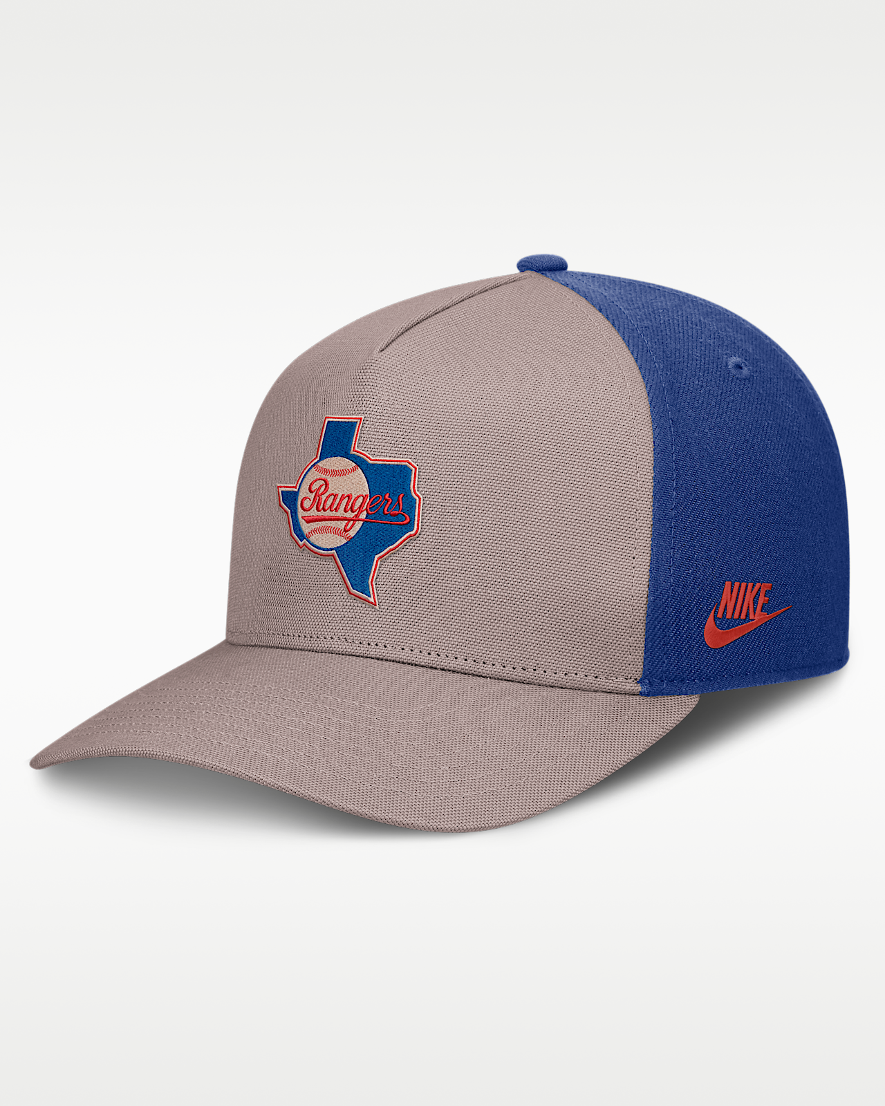 Мужские  Texas Rangers Cooperstown Rise Nike MLB A-Frame Adjustable Hat