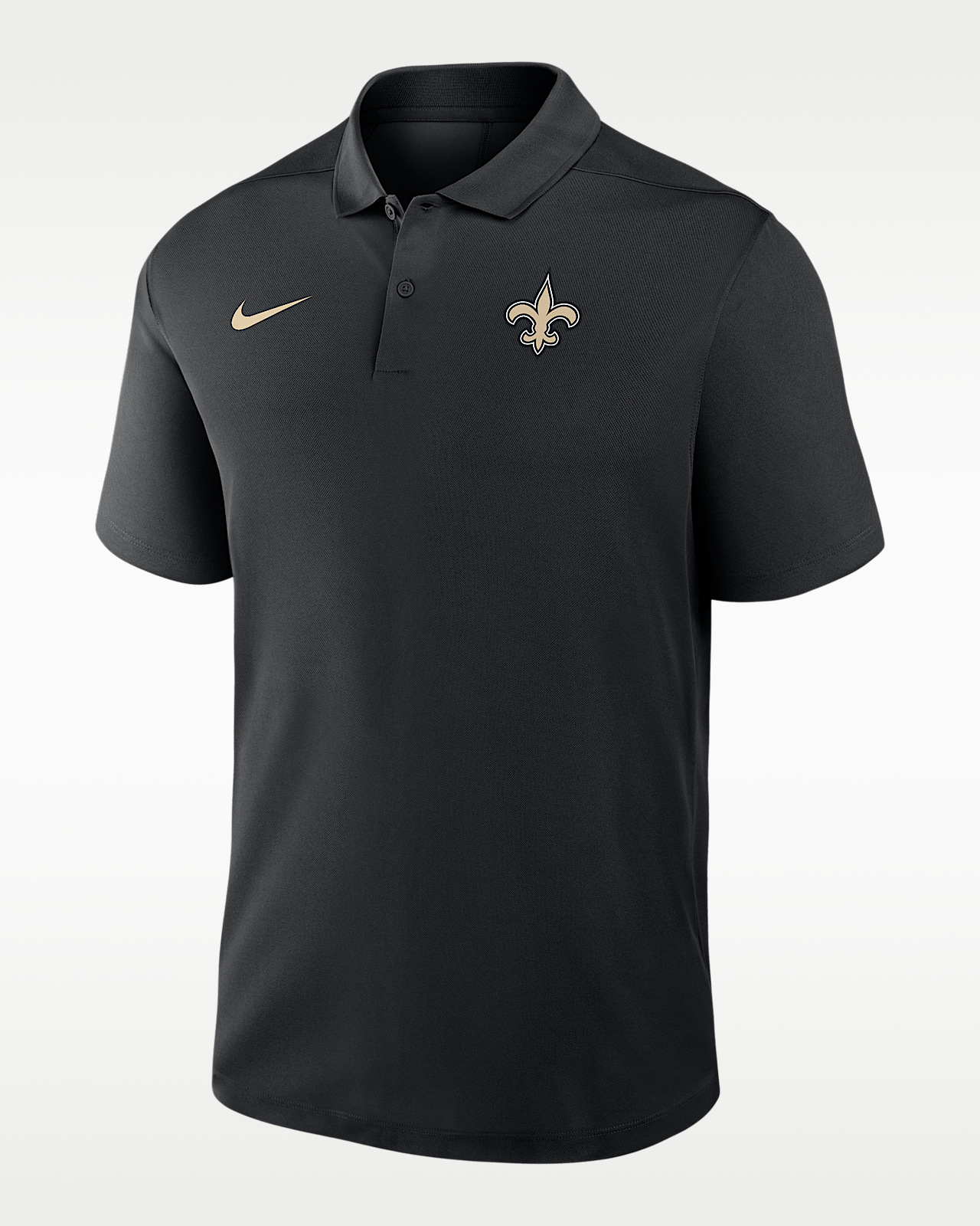 Мужские  New Orleans Saints Logo Victory Nike Dri-FIT NFL Polo