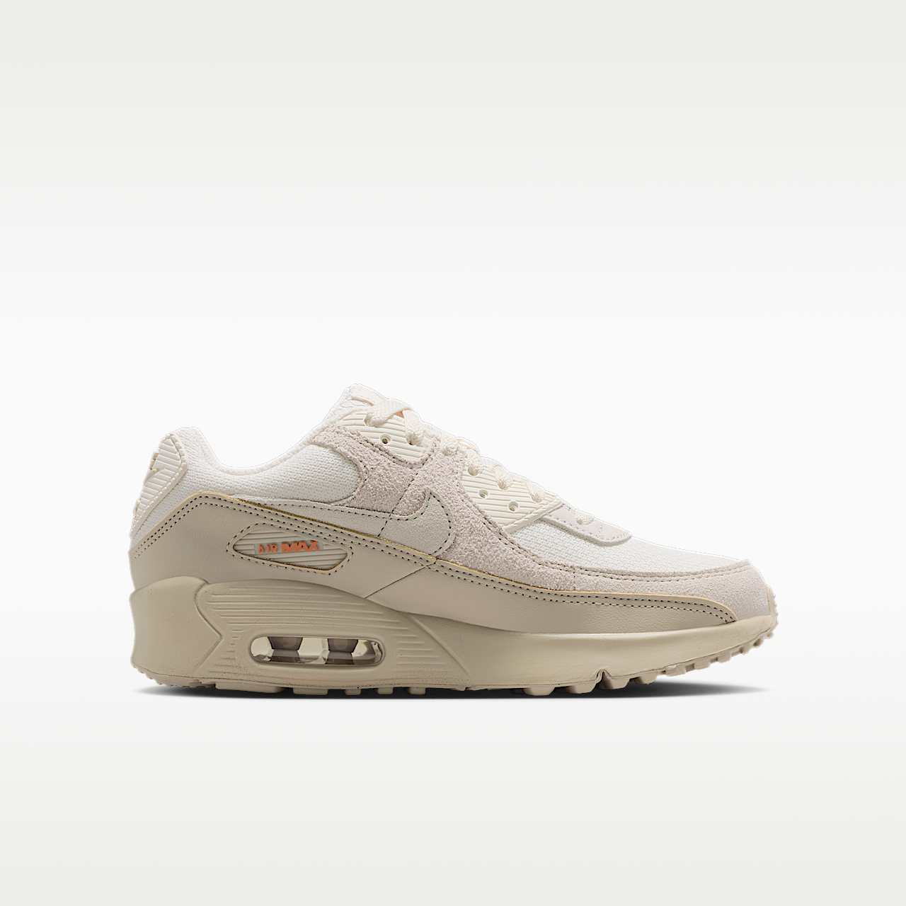 Nike Air Max sneaker Phantom/Cream II/Safety Orange/Light Orewood Brown