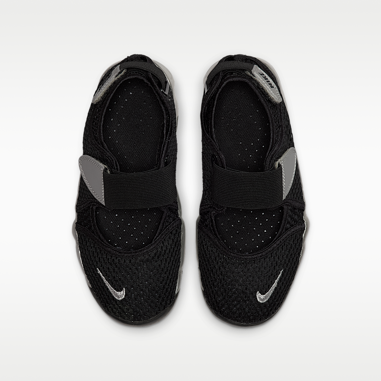 Nike  sneaker Zwart/Metallic Silver