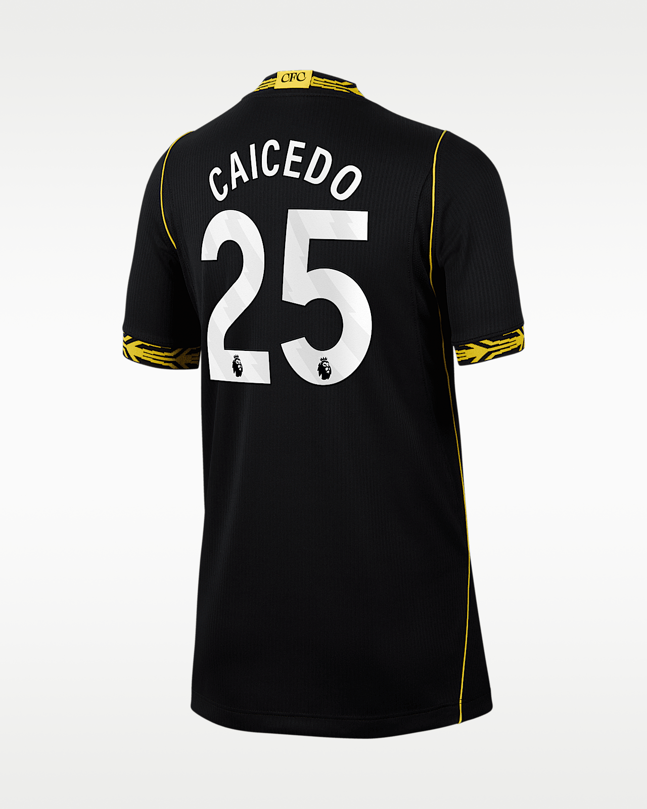 Детские джерси Moisés Caicedo Chelsea 2026/27 Stadium Away Big Kids' Nike Dri-FIT Soccer Jersey