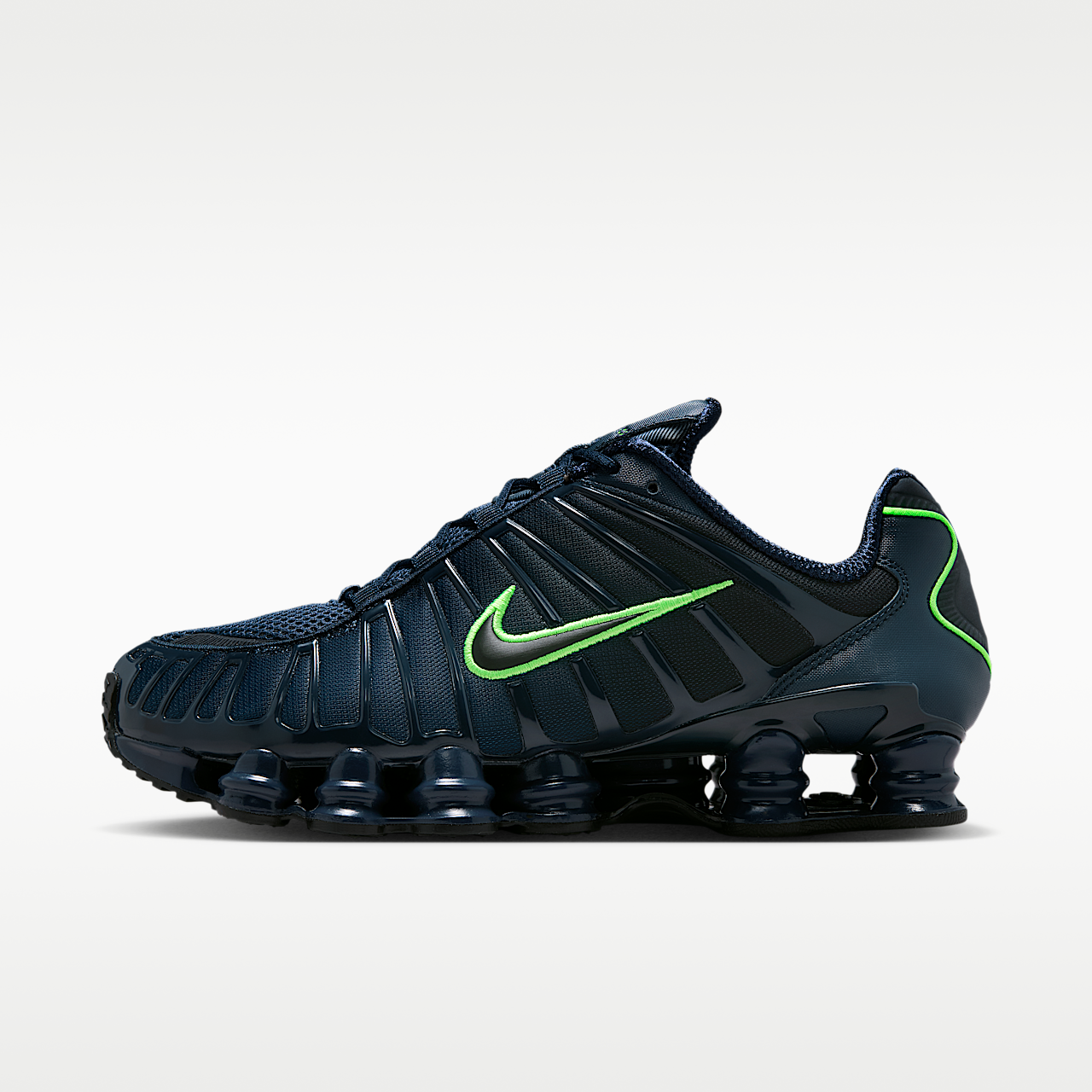Nike Shox TL (Thunder Blue/Obsidian/Green Strike/Black)
