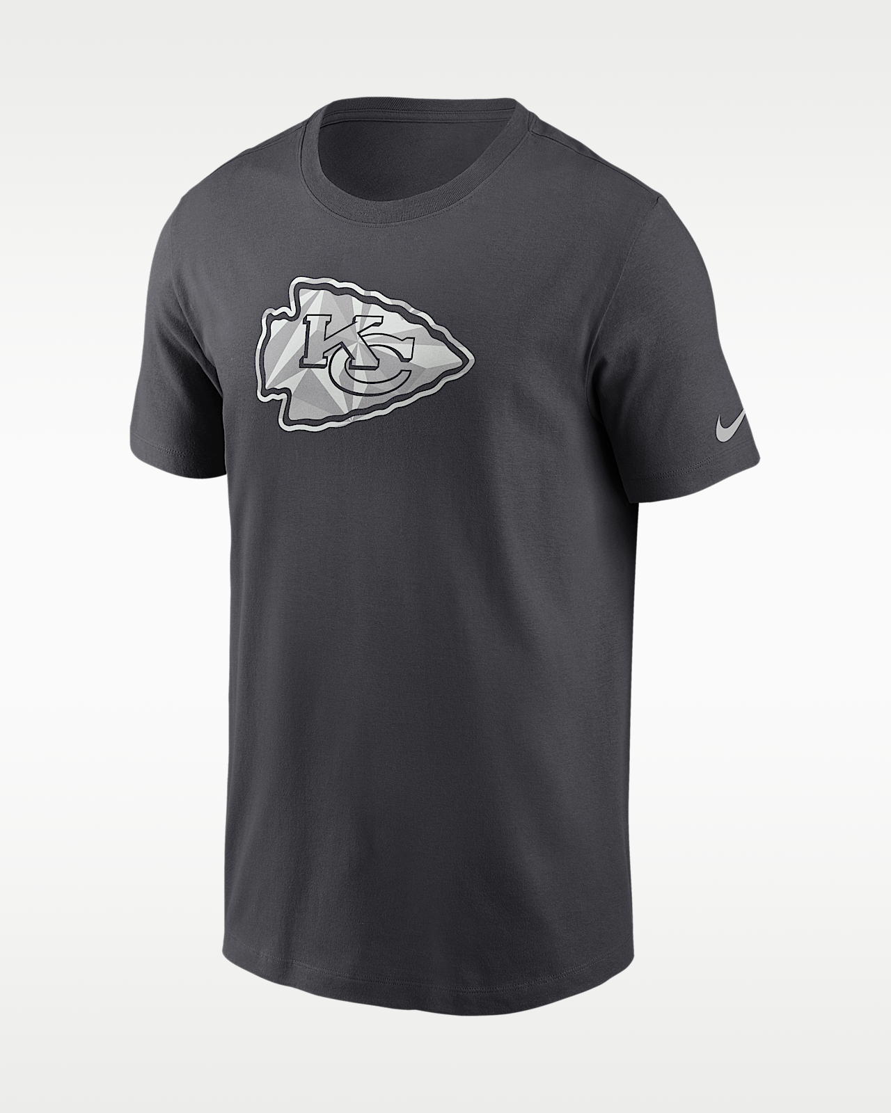 Мужская футболка Kansas City Chiefs Fractal Logo Nike NFL