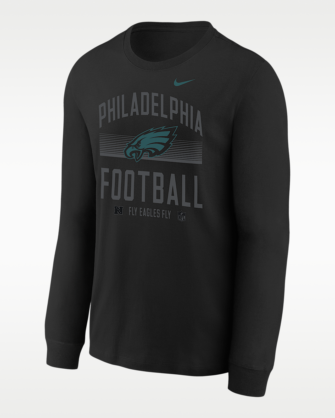 Детская футболка Philadelphia Eagles Hometown Big Kids' Nike NFL Long-Sleeve