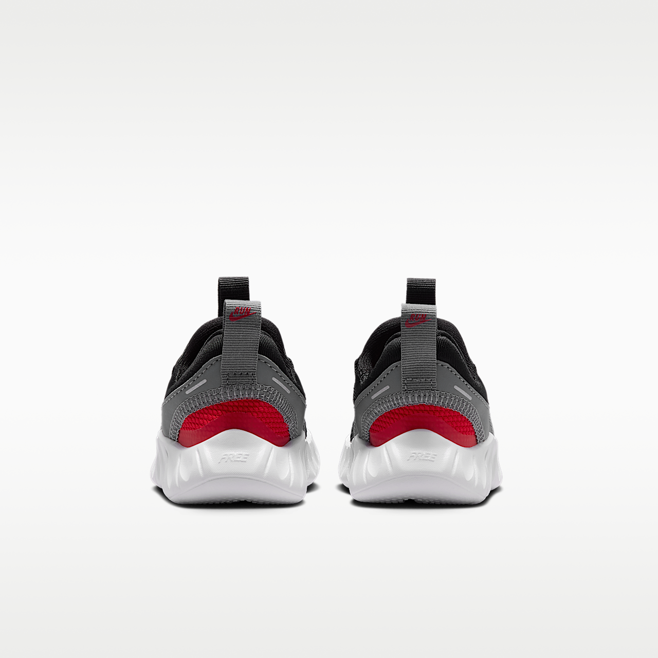 Nike Free sneaker Zwart/Cool Grey/University Red/Wit