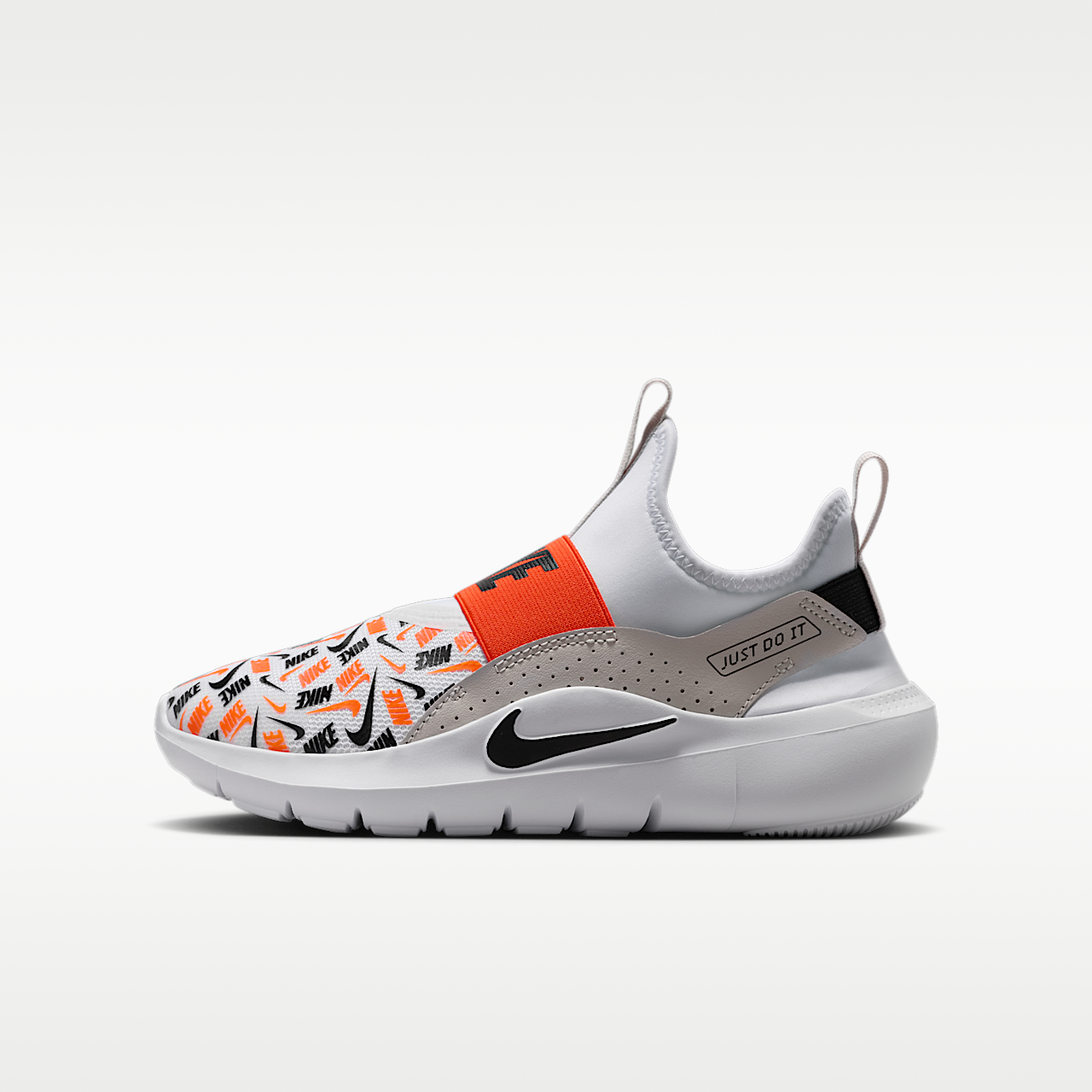 Nike  sneaker Wit/Safety Orange/Vast Grey/Zwart