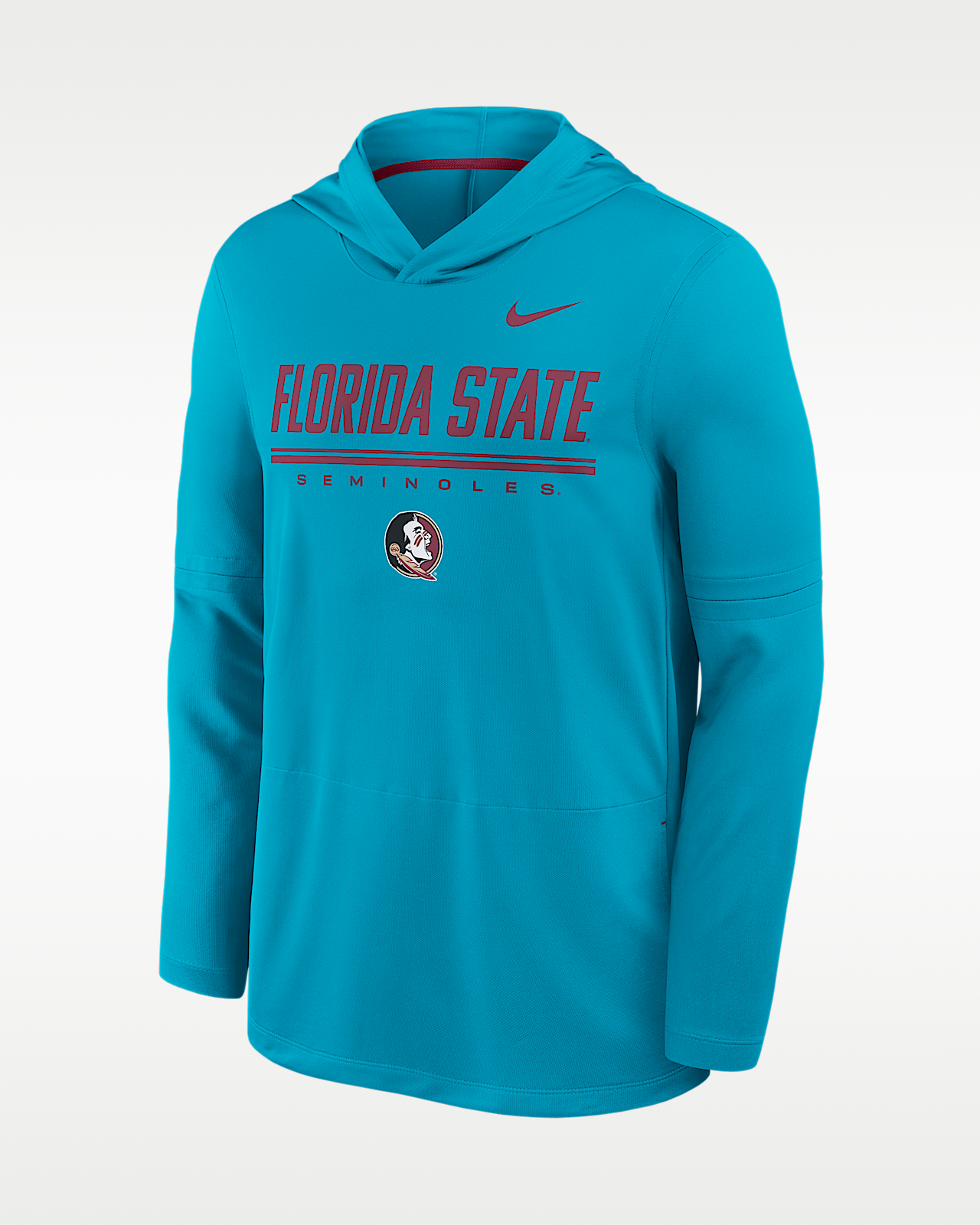 Мужские  Florida State Sideline Nike Dri-FIT College Long-Sleeve Hooded Top