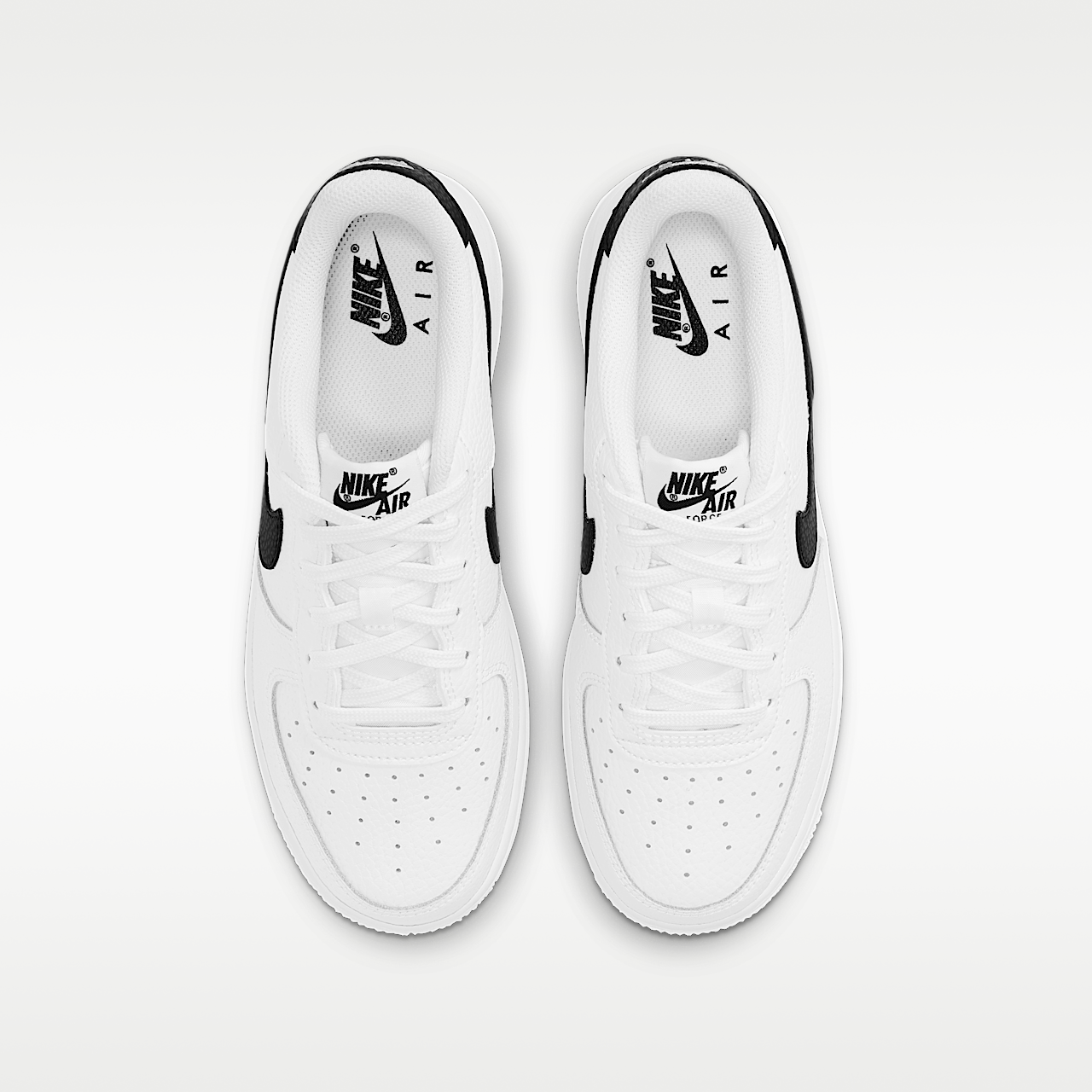Nike Air Force 1 sneaker Wit/Zwart
