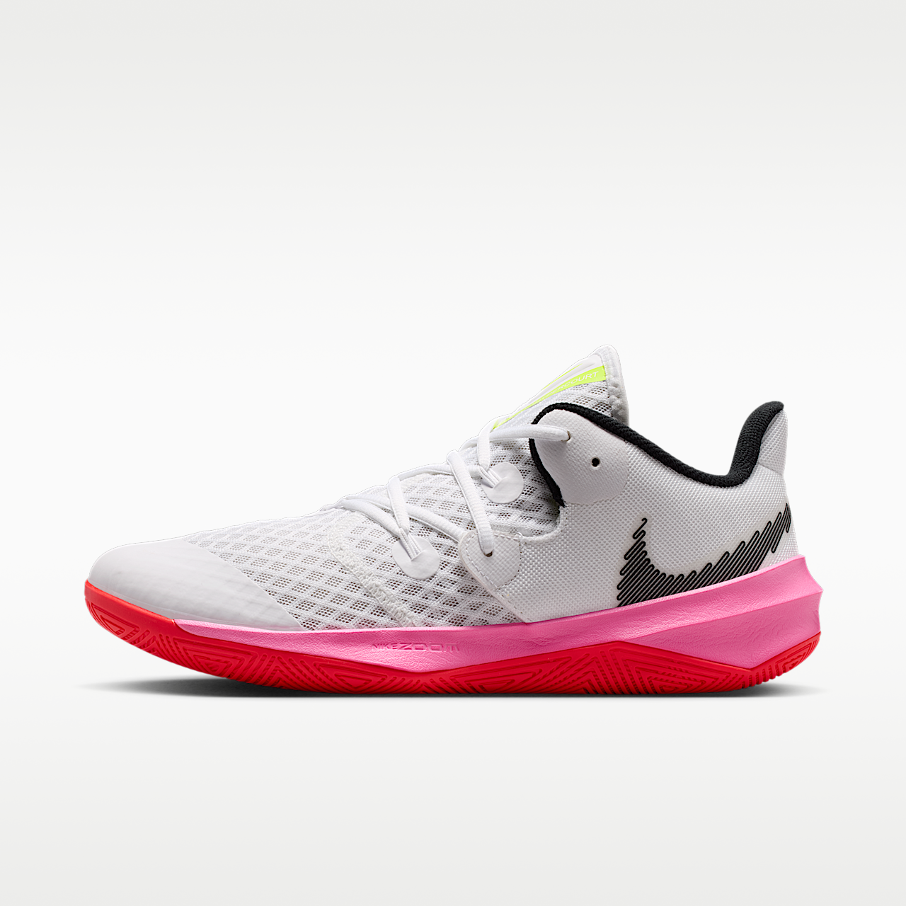 Nike  sneaker Wit/Bright Crimson/Pink Blast/Zwart
