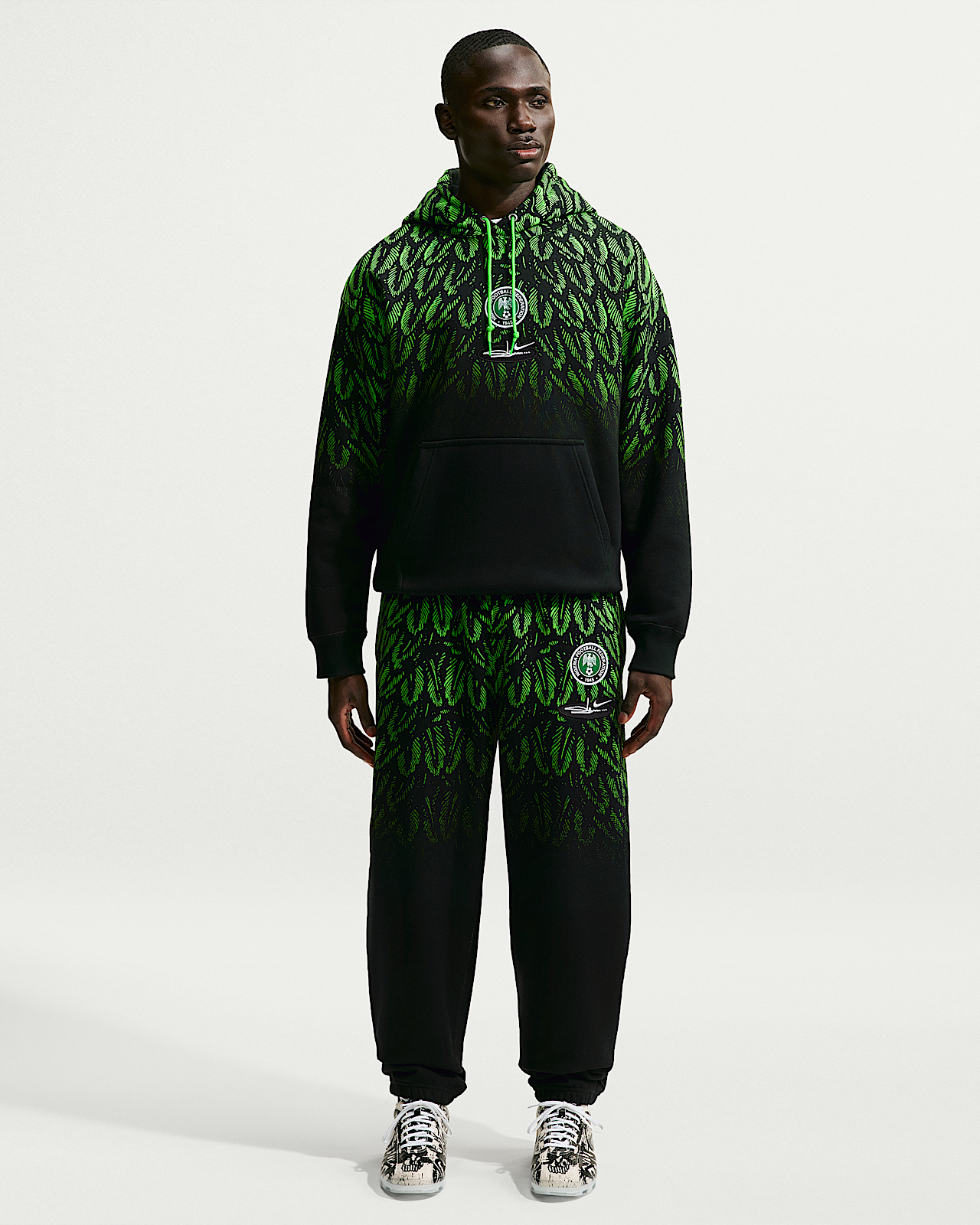 Мужские  Nike x Nigeria x Slawn Fleece Pants