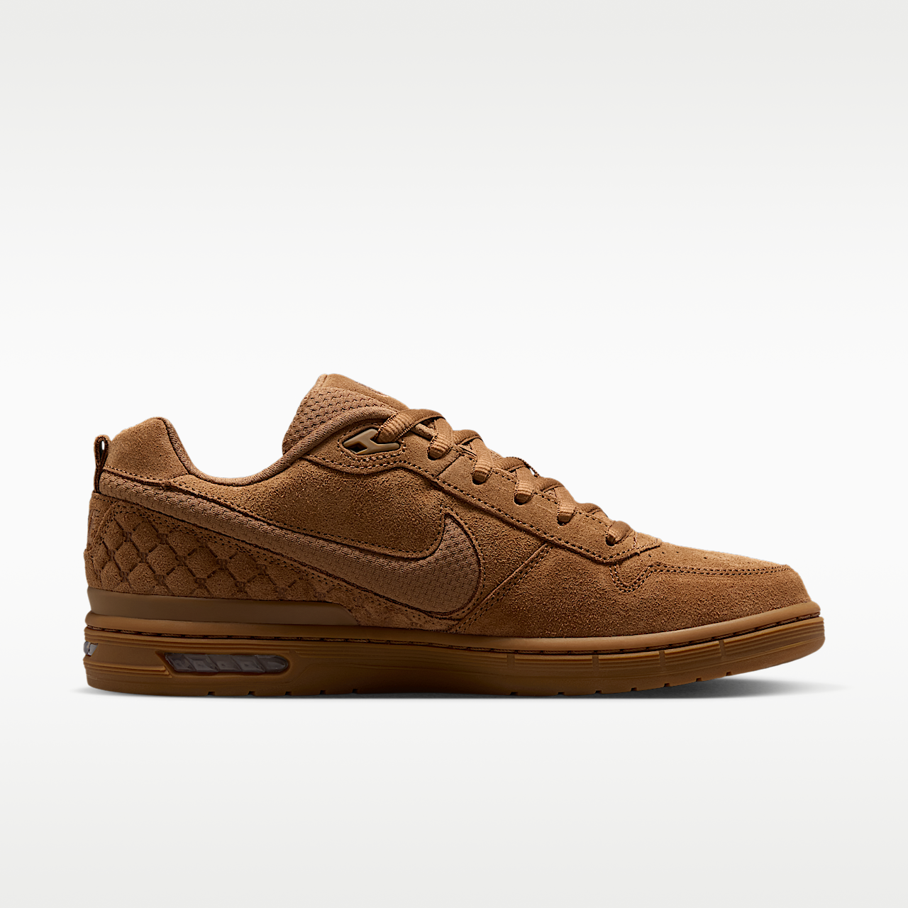 Nike  sneaker Light British Tan/University Red/Zwart/Light British Tan