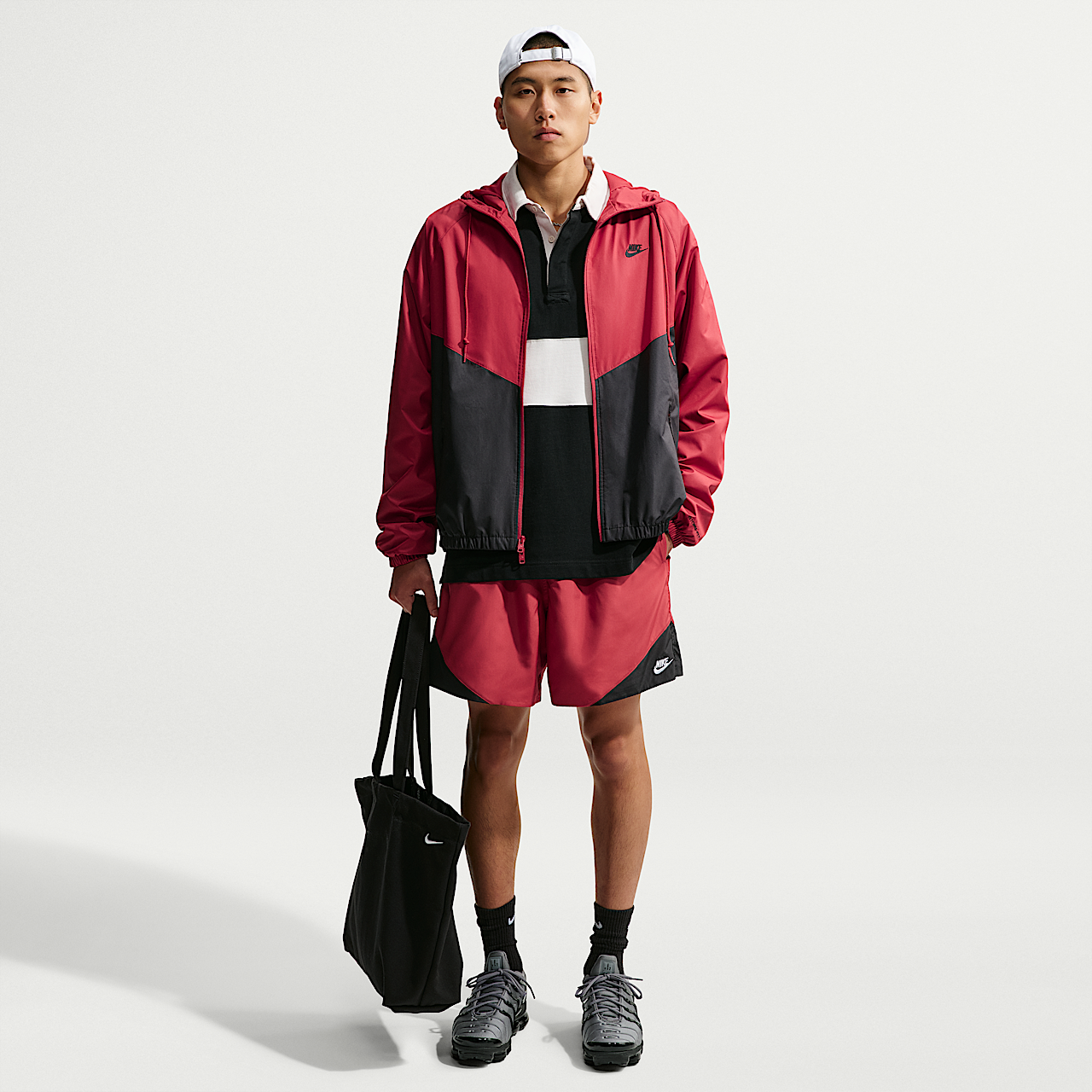 Nike Windrunner (Tough Red/Black/White)