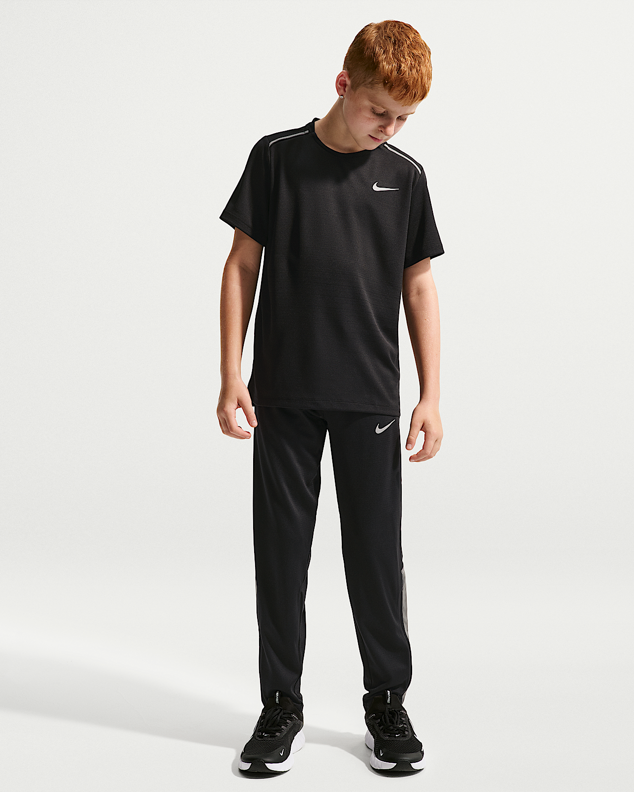 Детские  Nike Miler Big Kids' (Boys') Knit Pants для бега