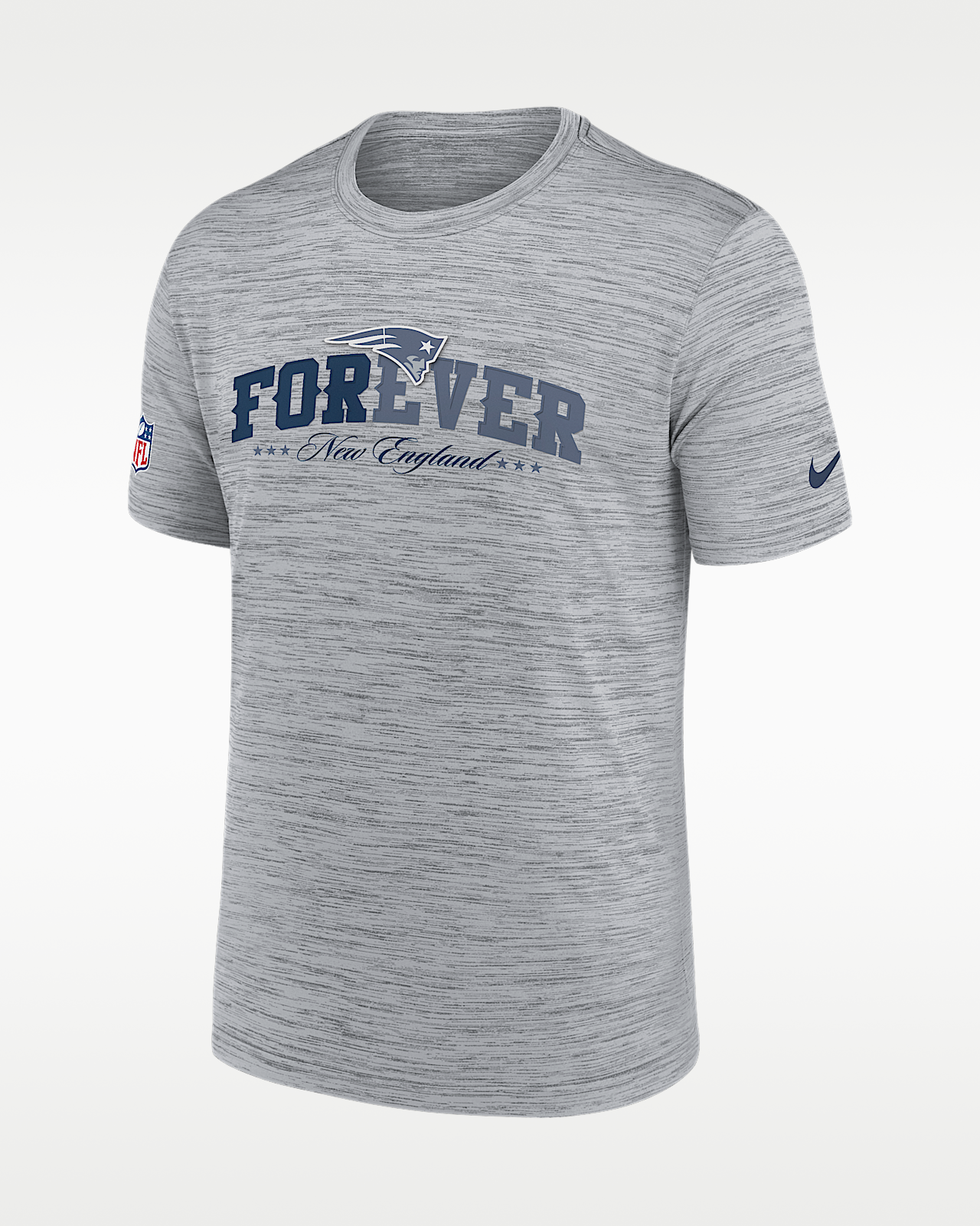Мужская футболка New England Patriots Rivalries Collection Sideline Velocity Nike Dri-FIT NFL