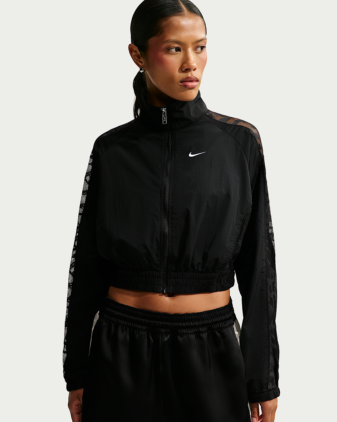 Женская куртка Nike Sportswear Cropped Lace Track