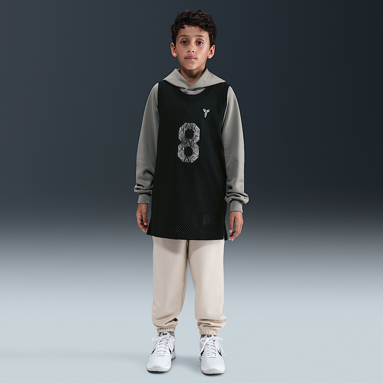 Nike Kobe sneaker Zwart/Sanddrift
