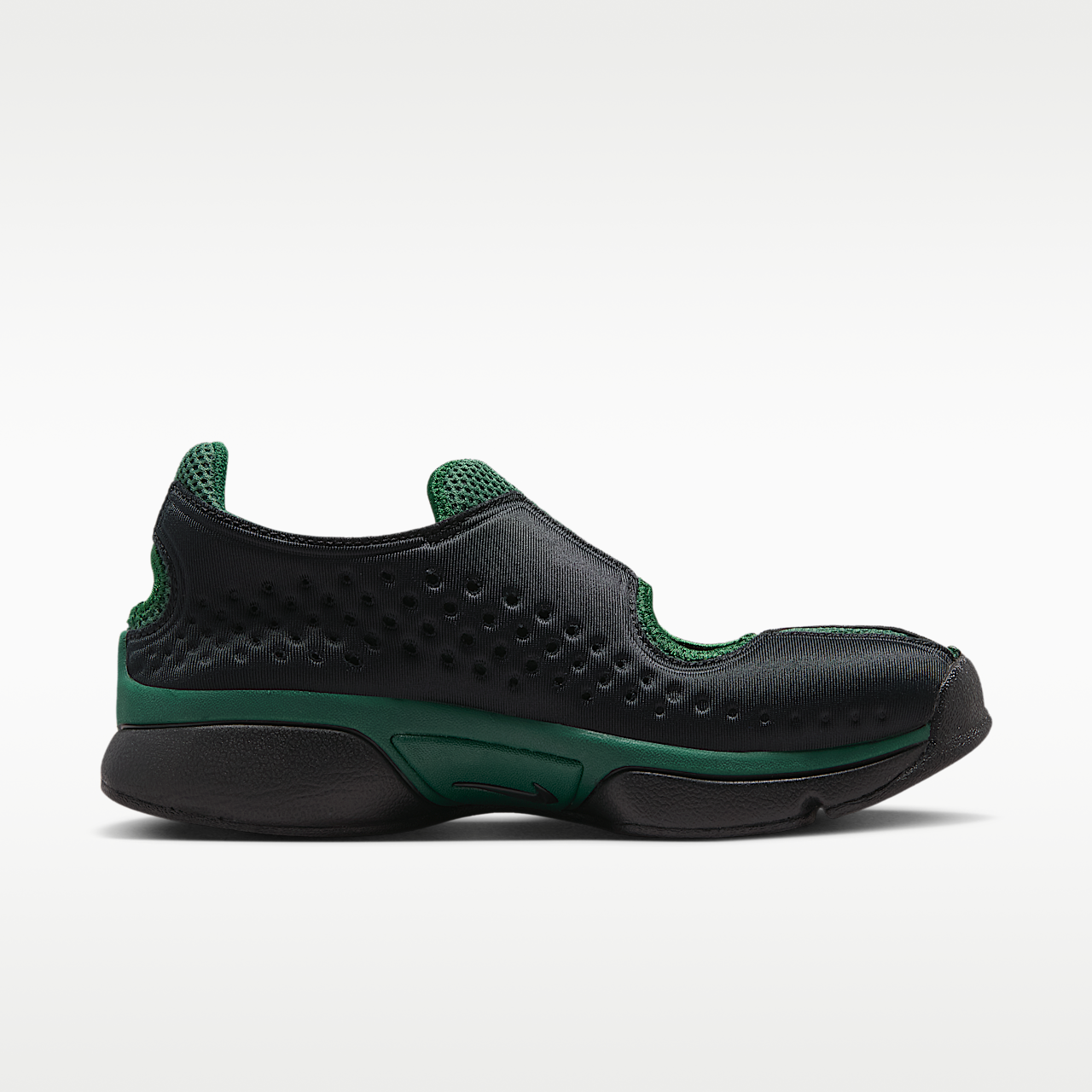 Nike  sneaker Zwart/Team Dark Green/Fire Red