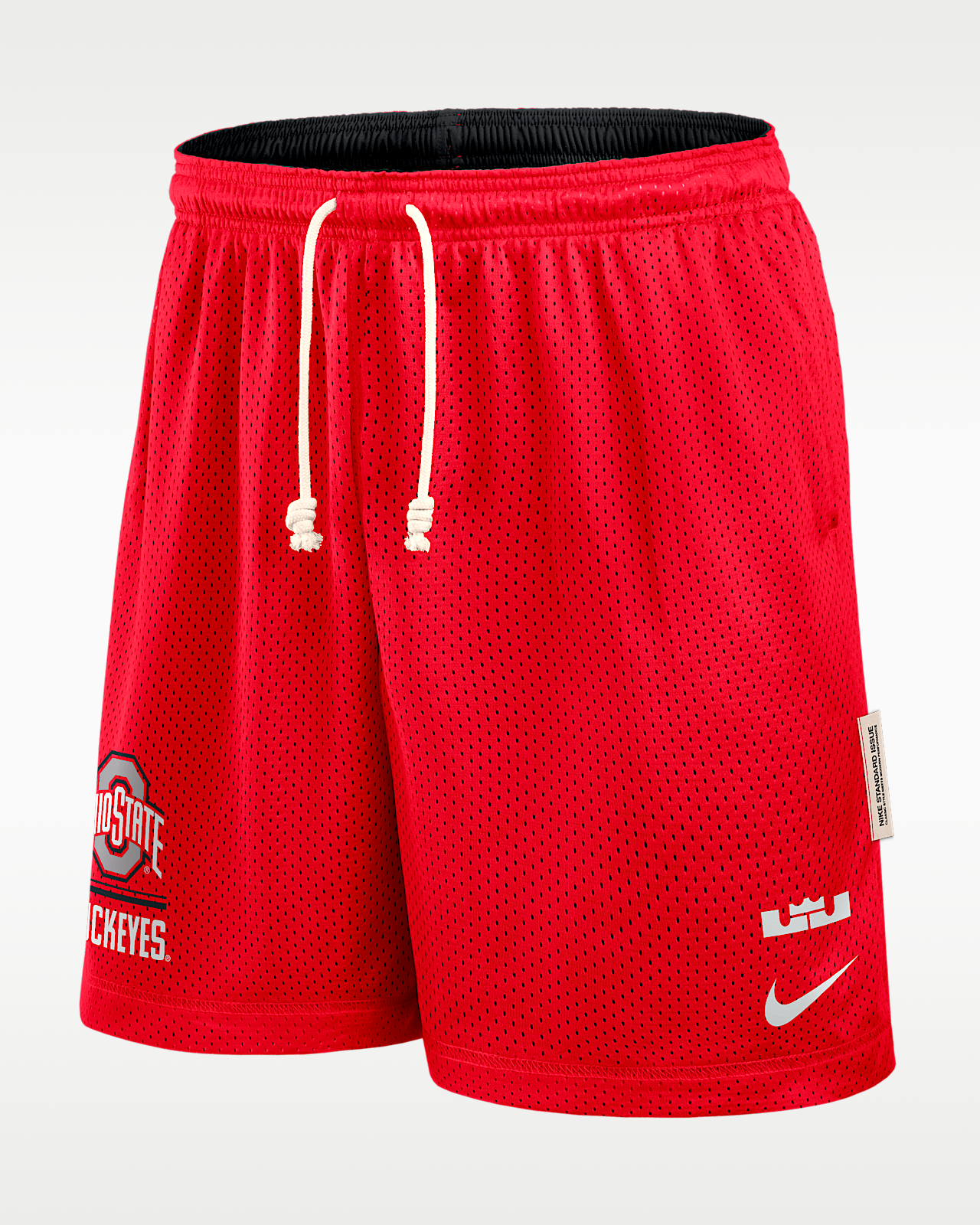 Мужские шорты Ohio State Courtside Nike Dri-FIT College Reversible Shorts