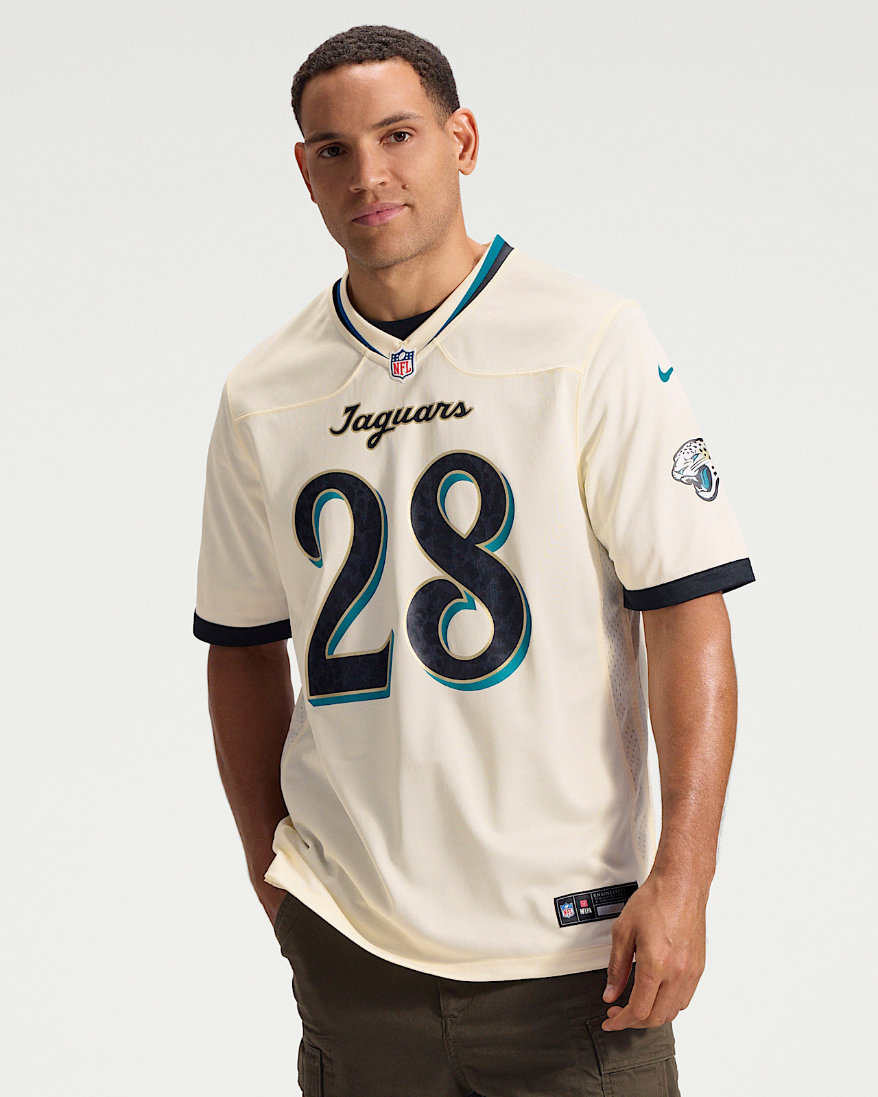 Мужские джерси Fred Taylor Jacksonville Jaguars Rivalries Collection Nike NFL Game Jersey