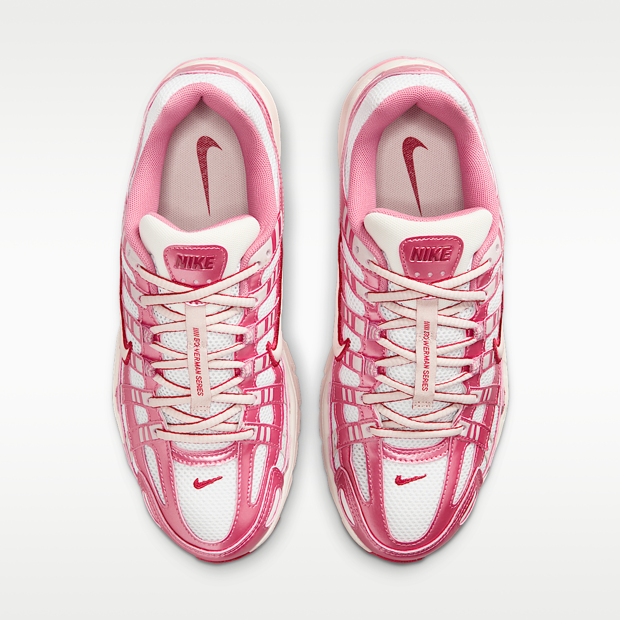 Nike P-6000 sneaker Summit White/Peony/Team Crimson/Silt Red