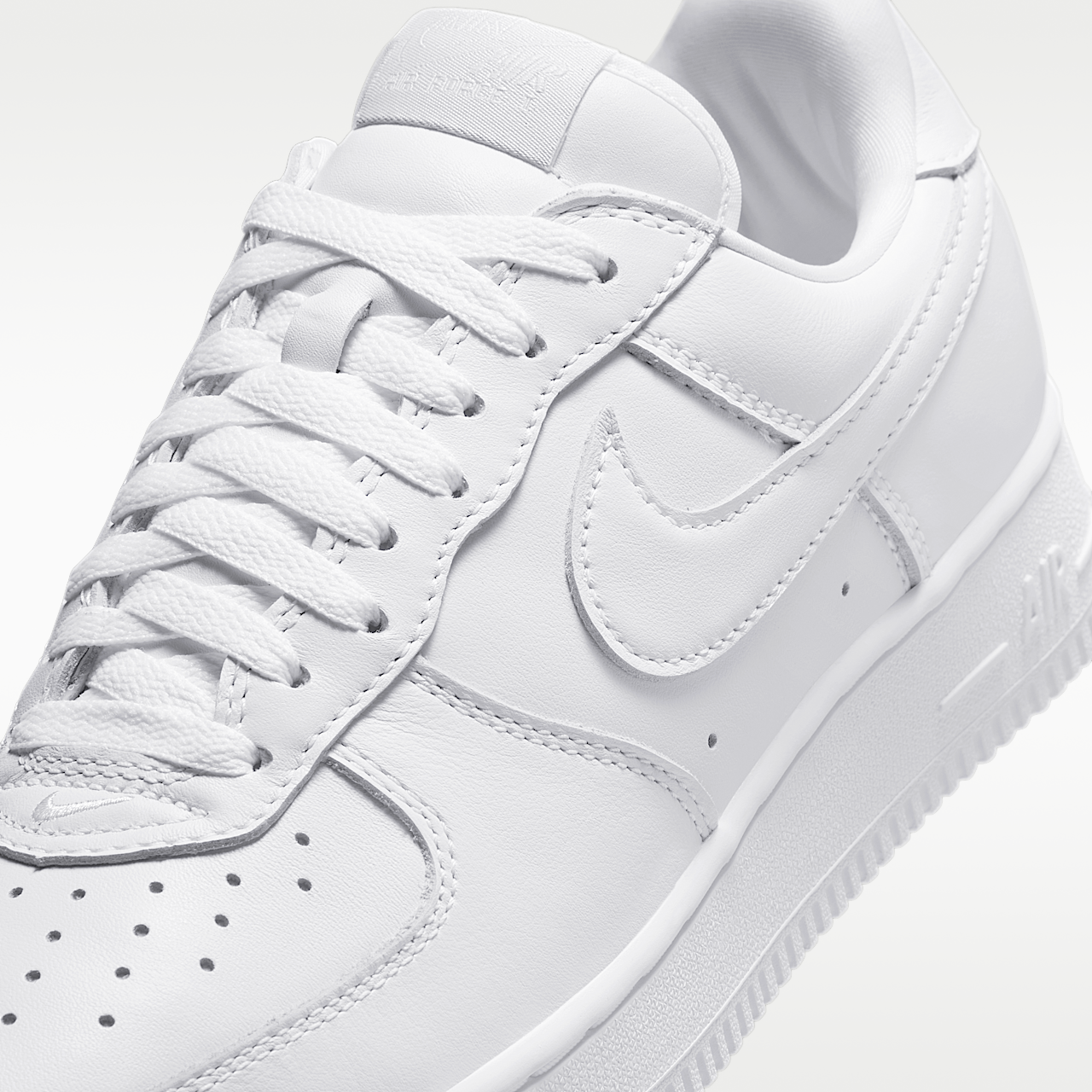 Nike Air Force 1 sneaker Wit/Wit