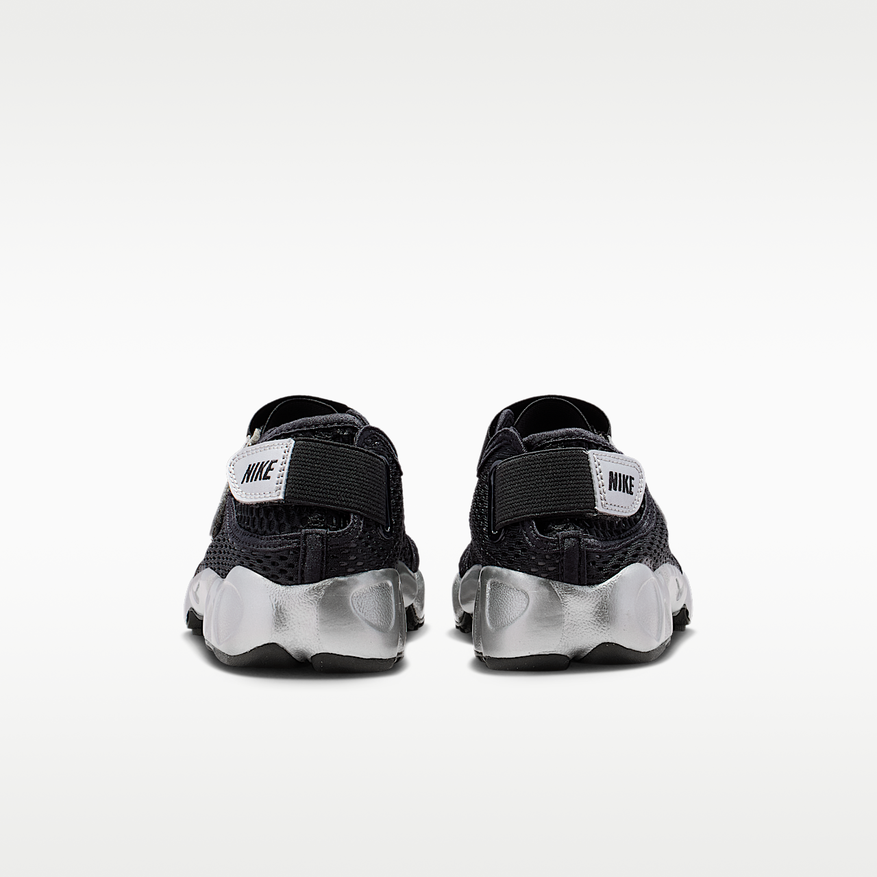 Nike  sneaker Zwart/Metallic Silver