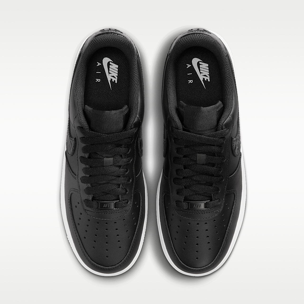 Nike Air Force 1 sneaker Zwart/Neutral Grey/Wit/Zwart