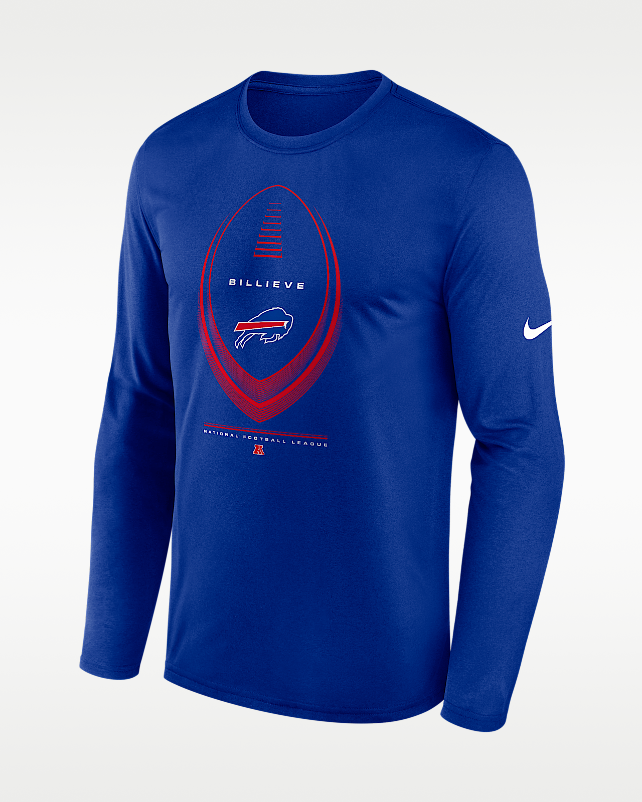 Мужская футболка Buffalo Bills Legend Icon Nike Dri-FIT NFL Long-Sleeve