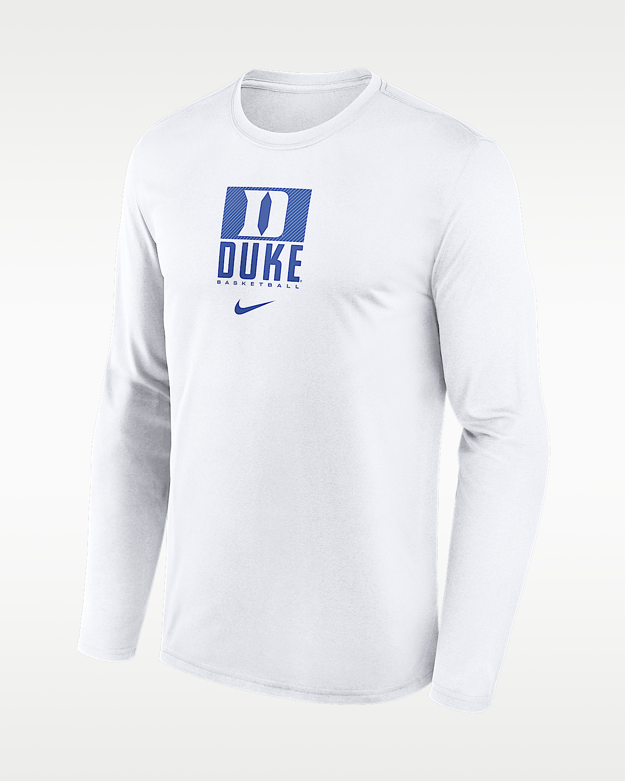 Мужская футболка Duke Courtside Nike Dri-FIT College Long-Sleeve