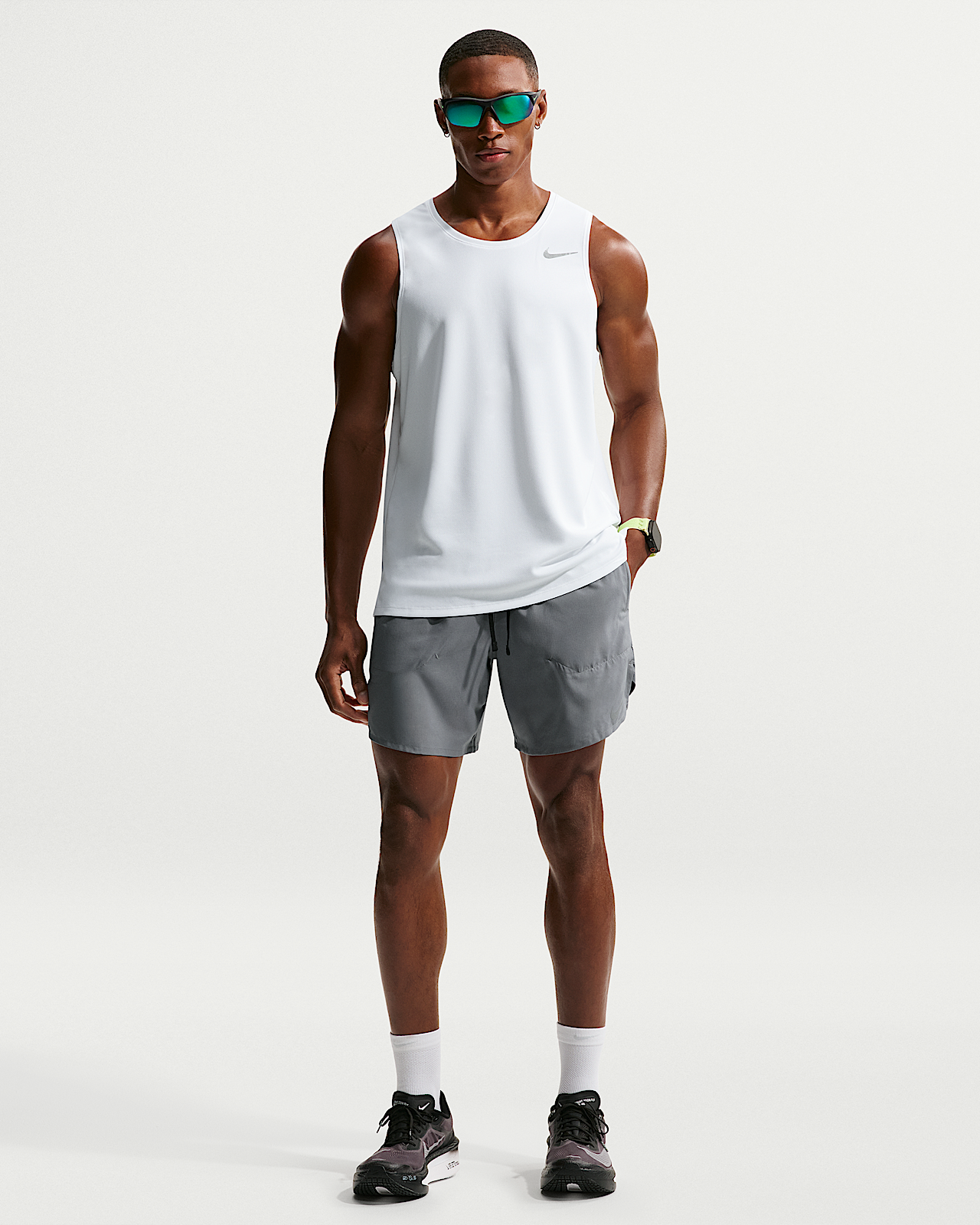 Мужские шорты Nike Stride Dri-FIT 7" Brief-Lined Shorts для бега