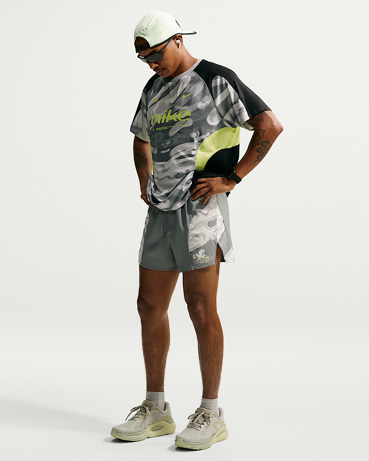 Мужские шорты Nike Dri-FIT 4" Brief-Lined Shorts для бега