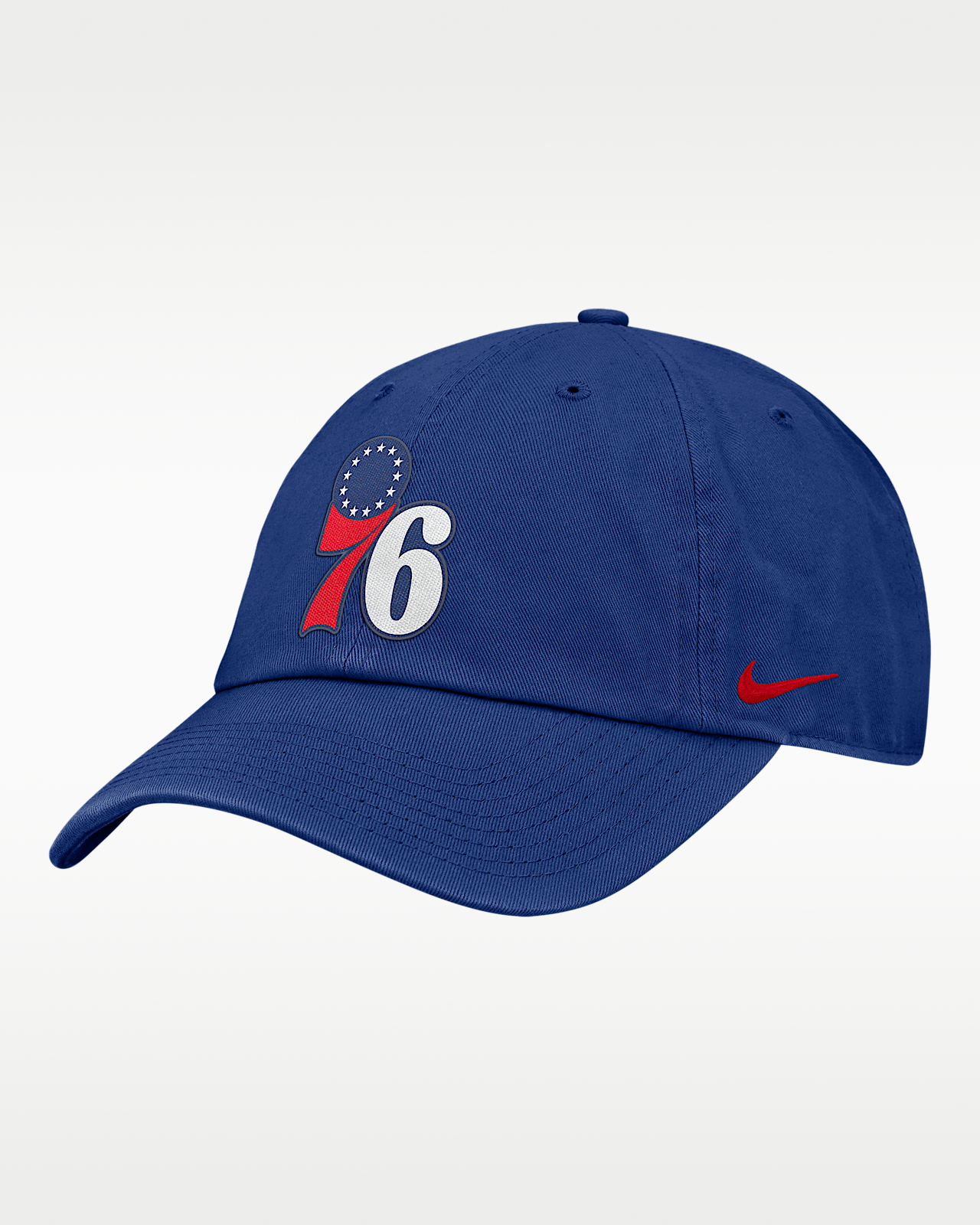 Женская кепка Philadelphia 76ers Club Nike NBA Hardwoods Cap